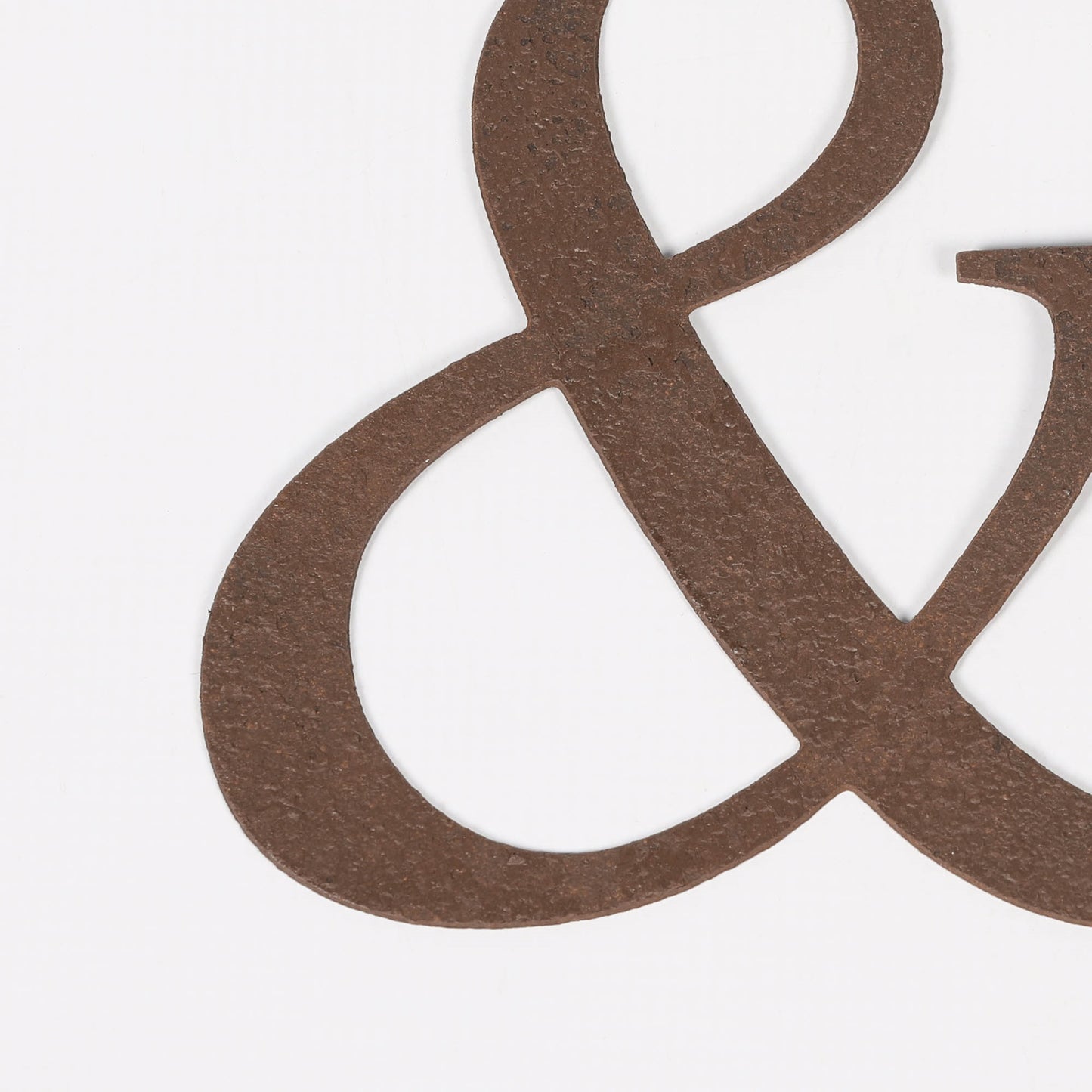 Rustic Vintage Style Rusty Letters