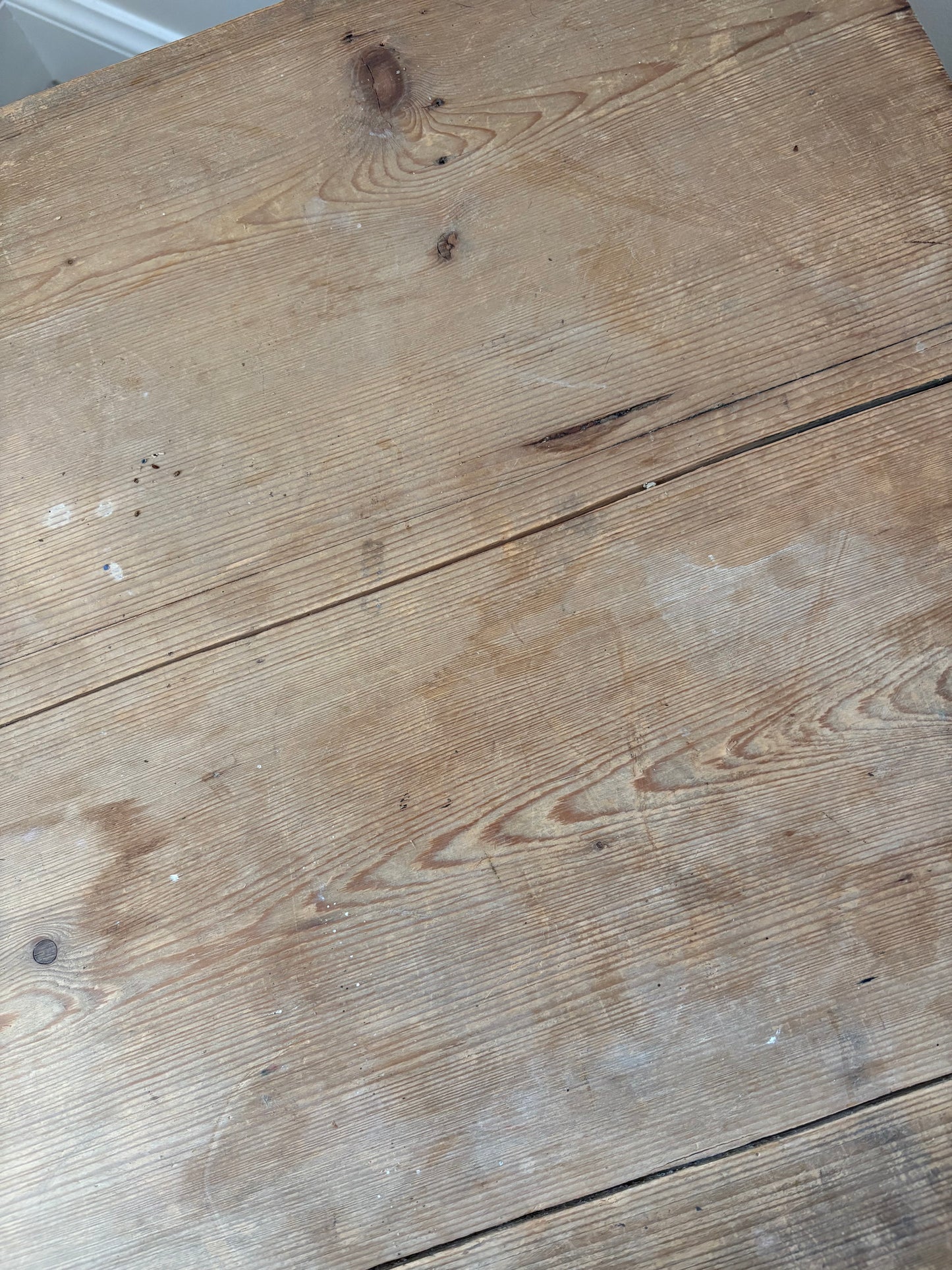 Antique Pine chest trunk blanket box storage coffee table