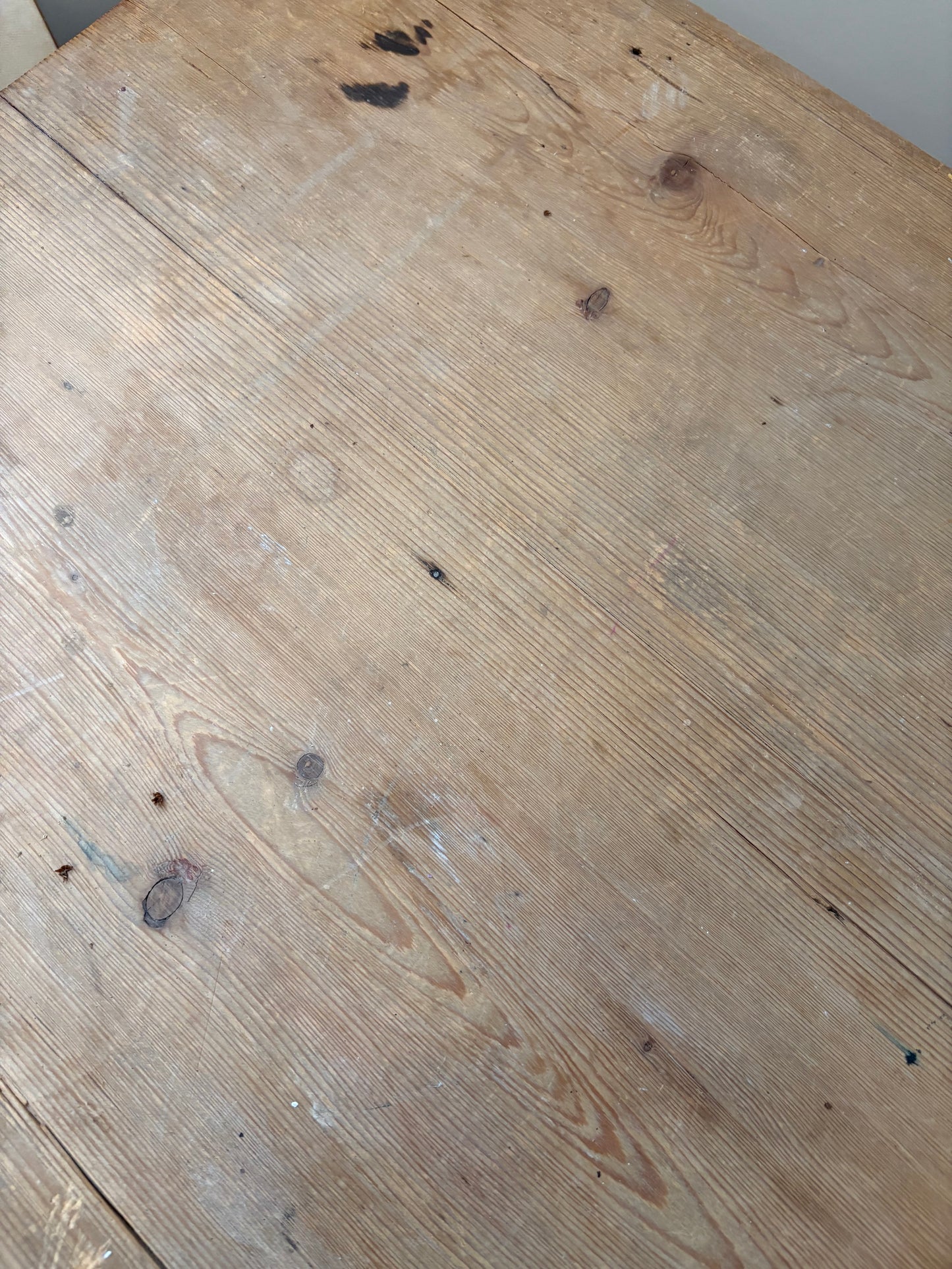 Antique Pine chest trunk blanket box storage coffee table