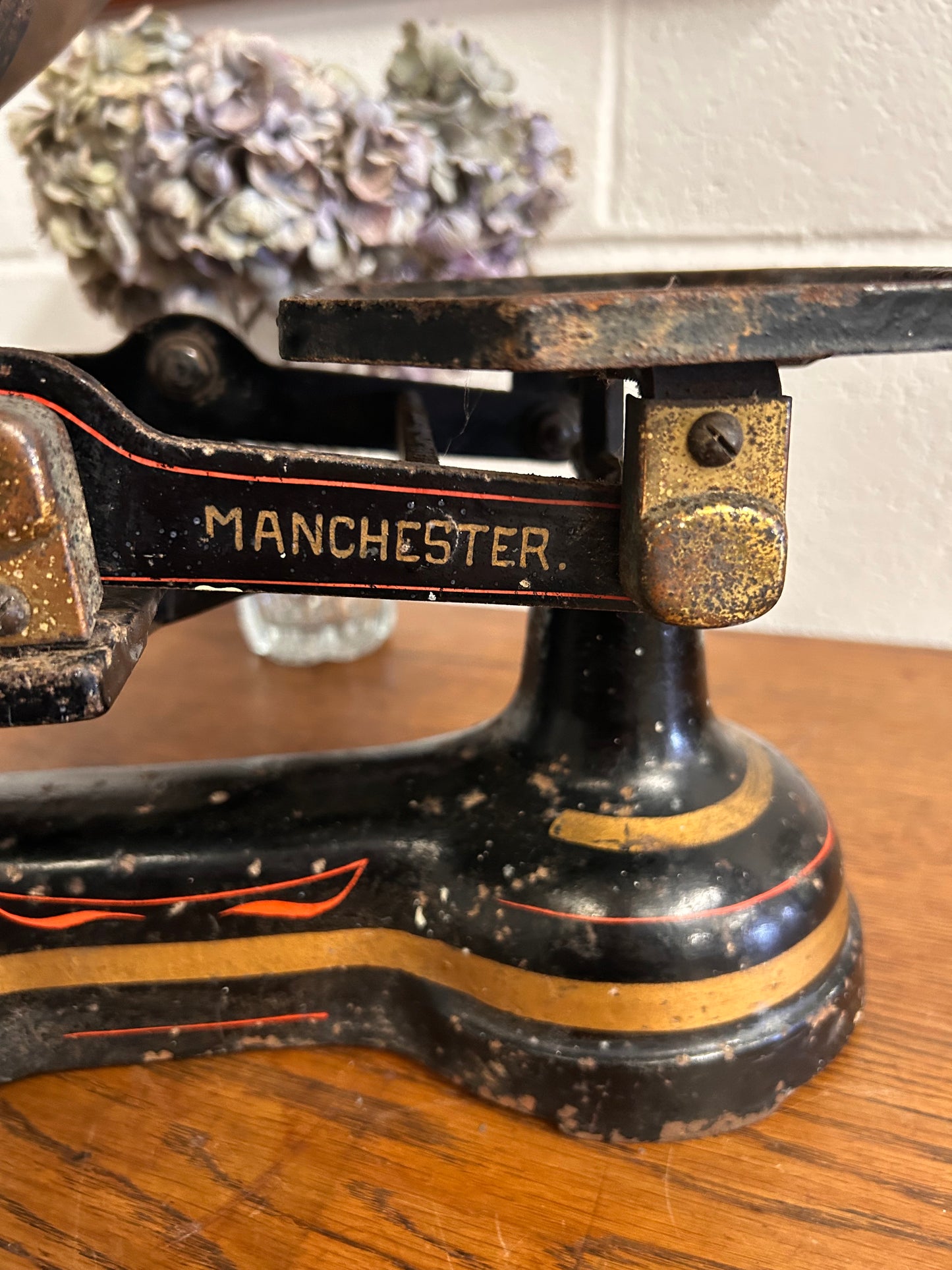 Rare Vintage Grocers Scales by Baxendales of Manchester no weights Good Condition