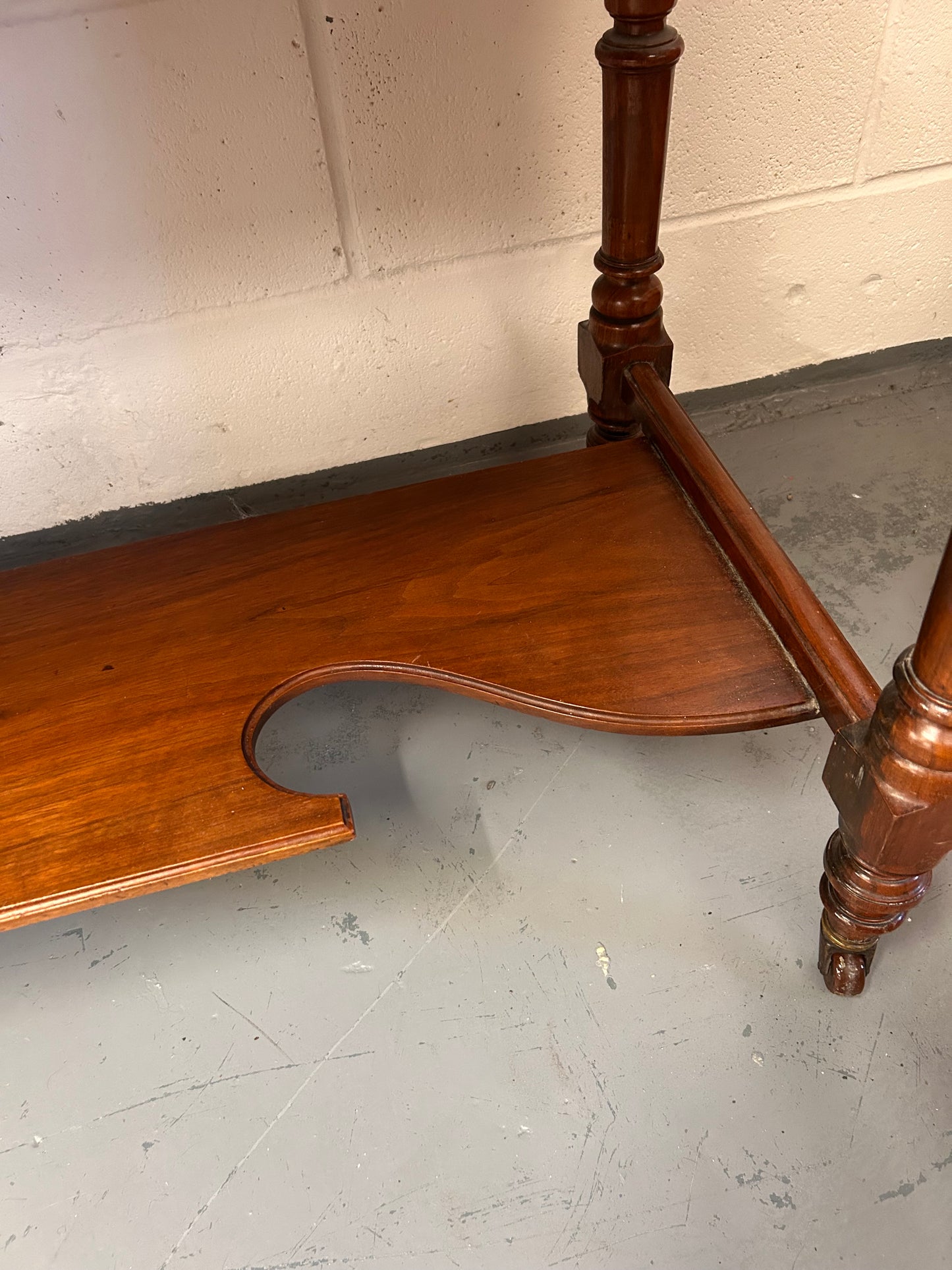 Beautiful washstand from the 1900s with a mirror and marble top tiled back excellent condition