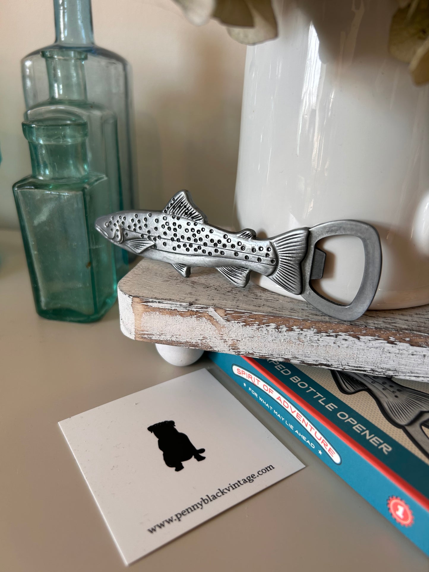 Metal Fish Bottle opener - beer bar boxed gift