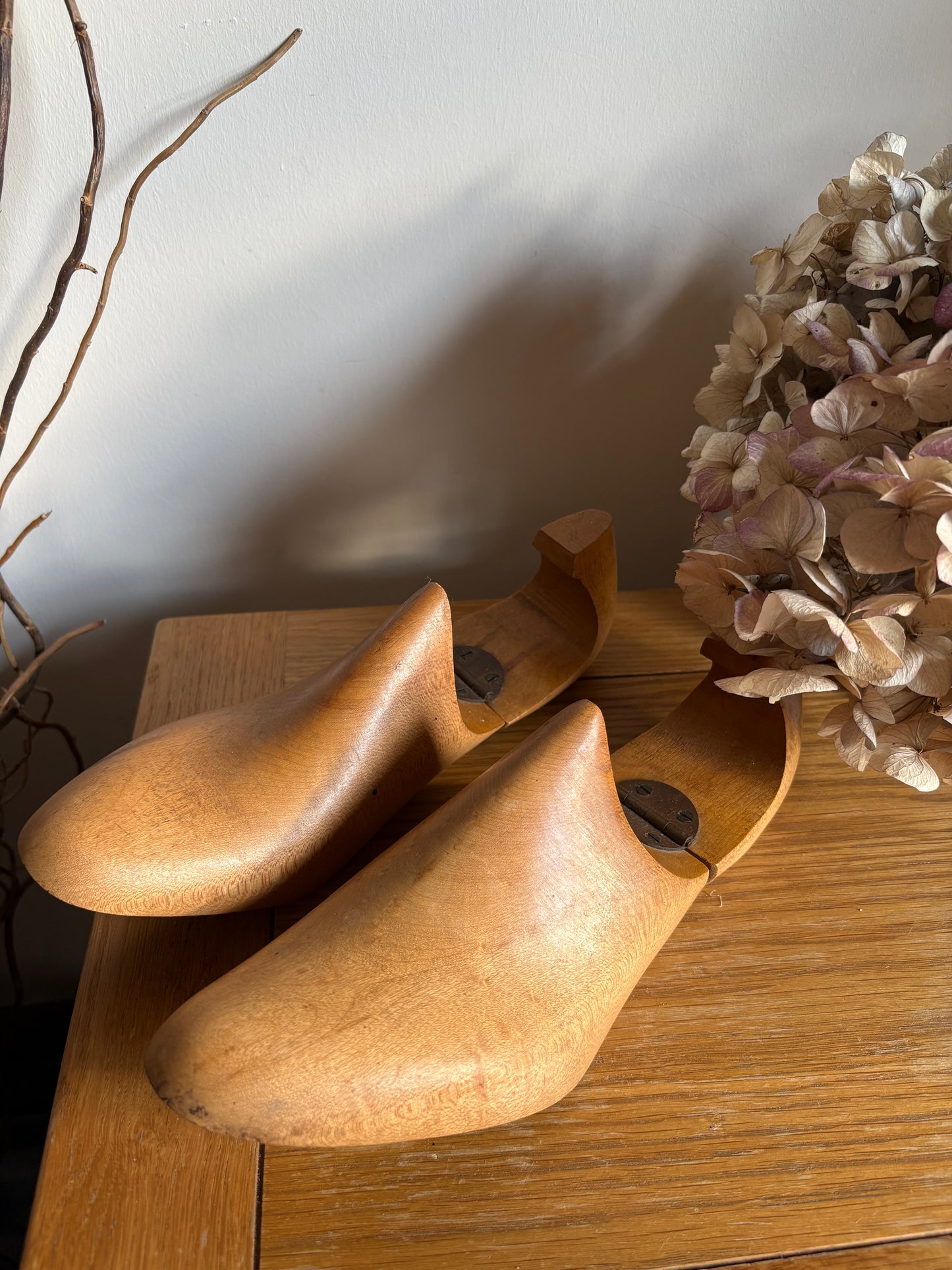 Old Wooden shoe Stretchers Decorative quirky collectibles