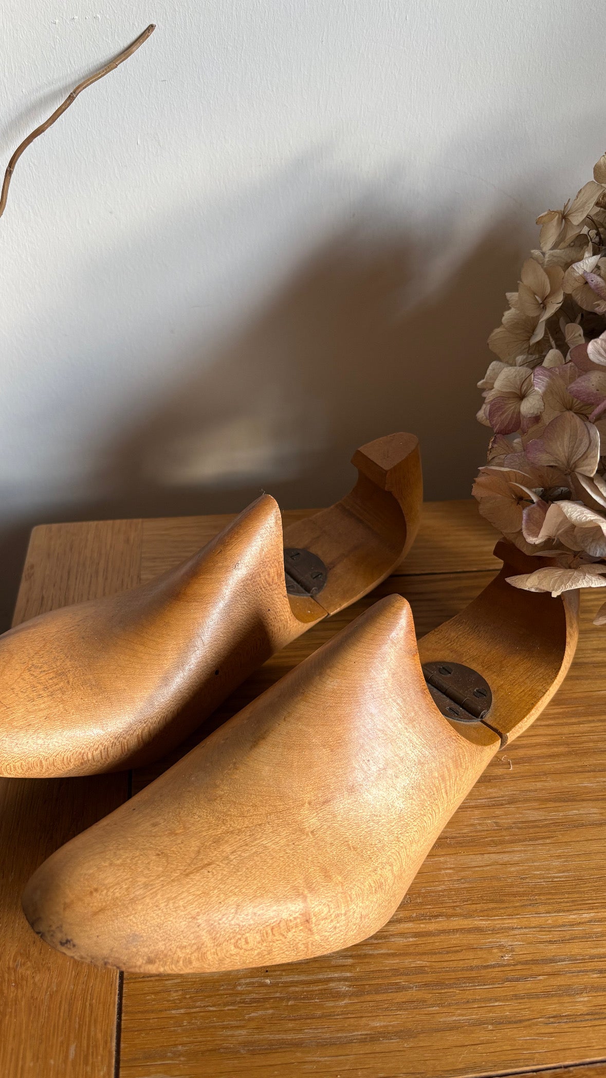 Old Wooden shoe Stretchers Decorative quirky collectibles