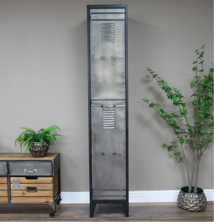Authentic looking New Industrial School Locker Cabinet Unit