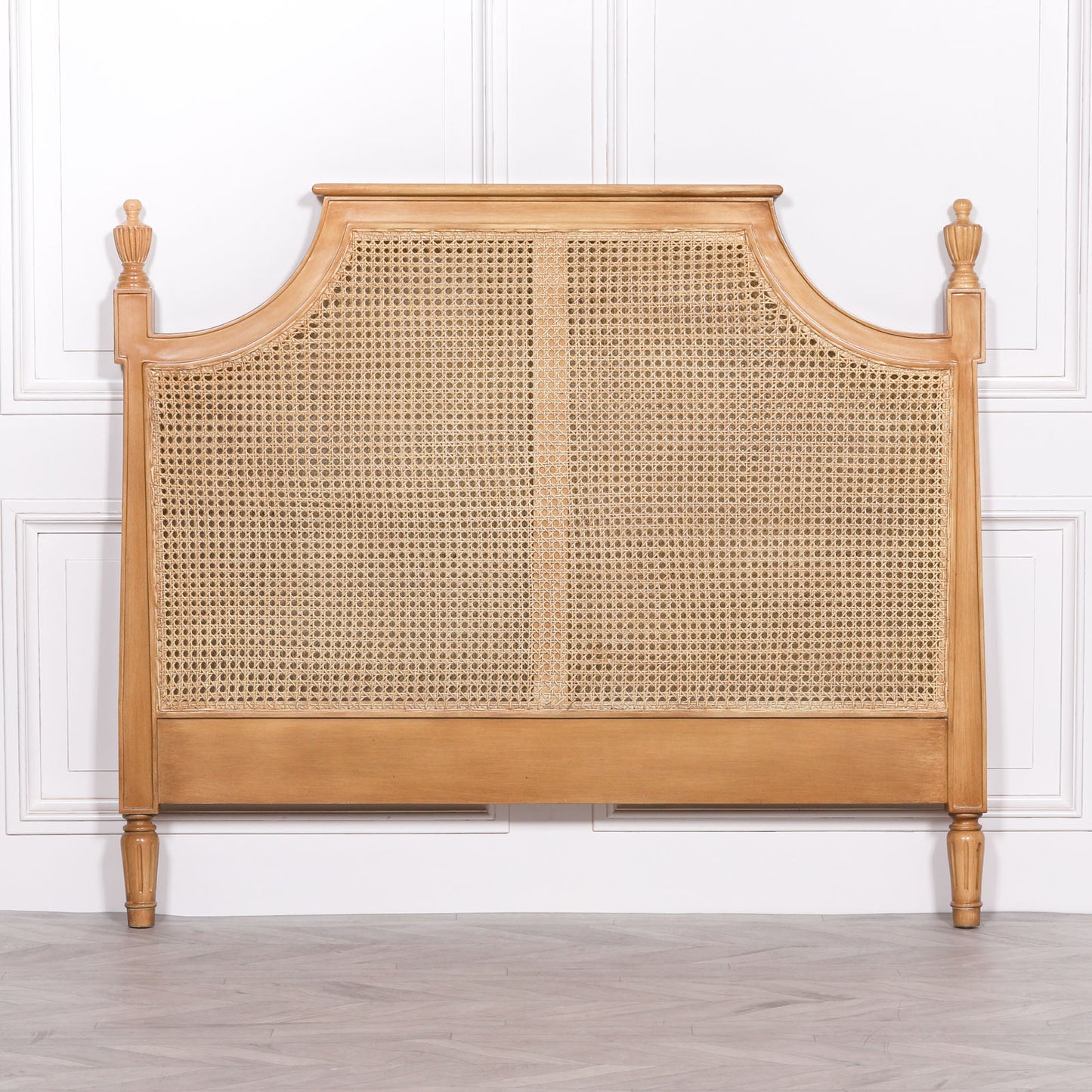 Stylish French Rattan Headboard 5ft King Size
