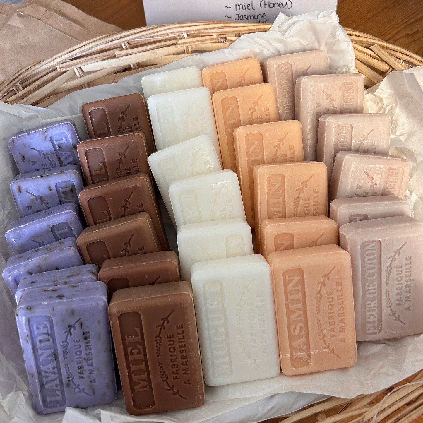 1 Savon de Marseille - French Soap bar 125g - Various scents - Natural Organic