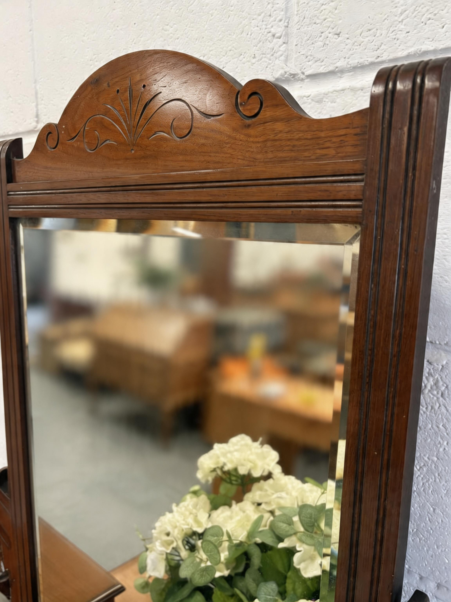 Edwardian Antique Dressing Chest / Drawers Country House