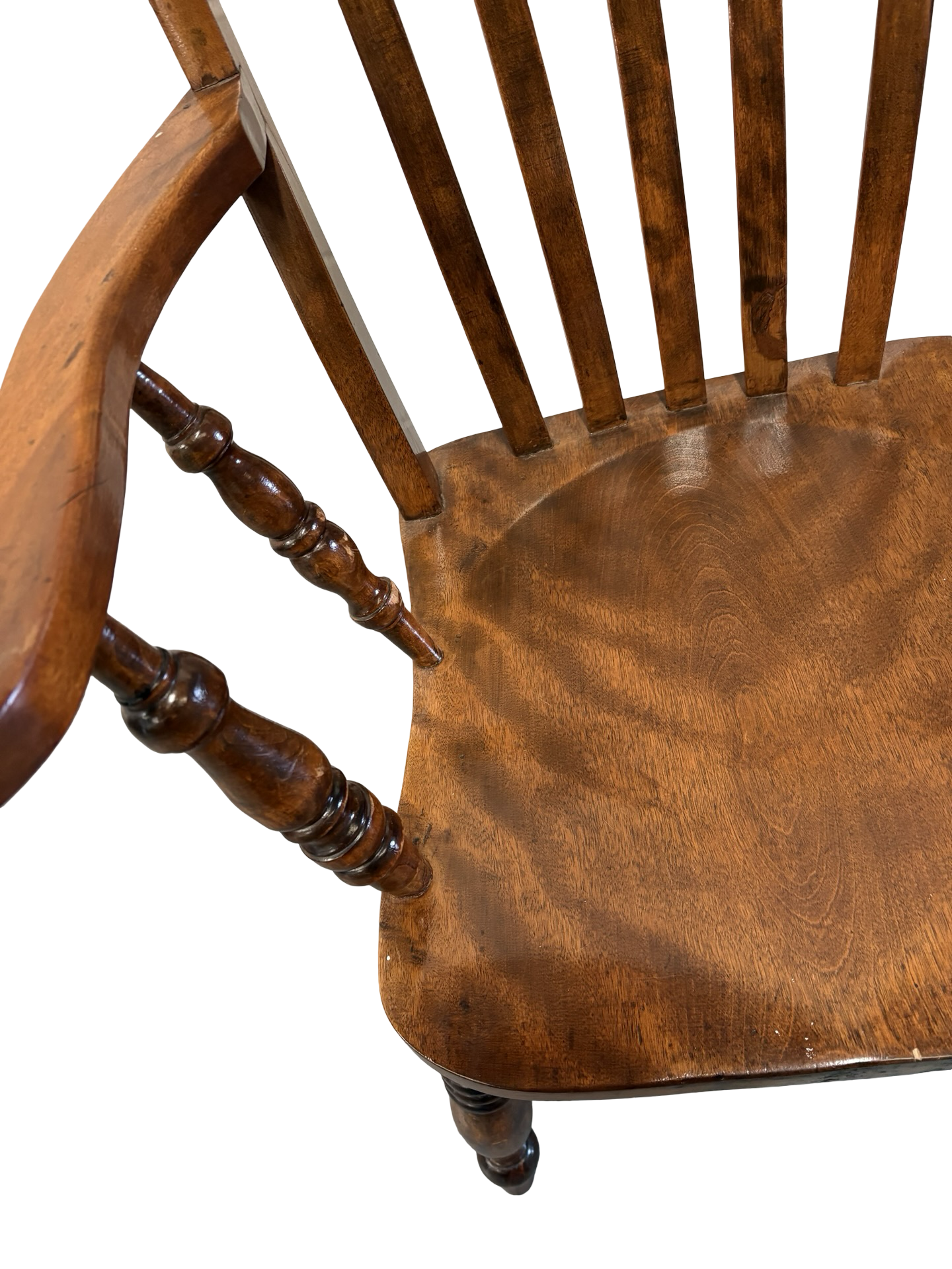 Traditional Beech & Elm Farmhouse Kitchen Chair