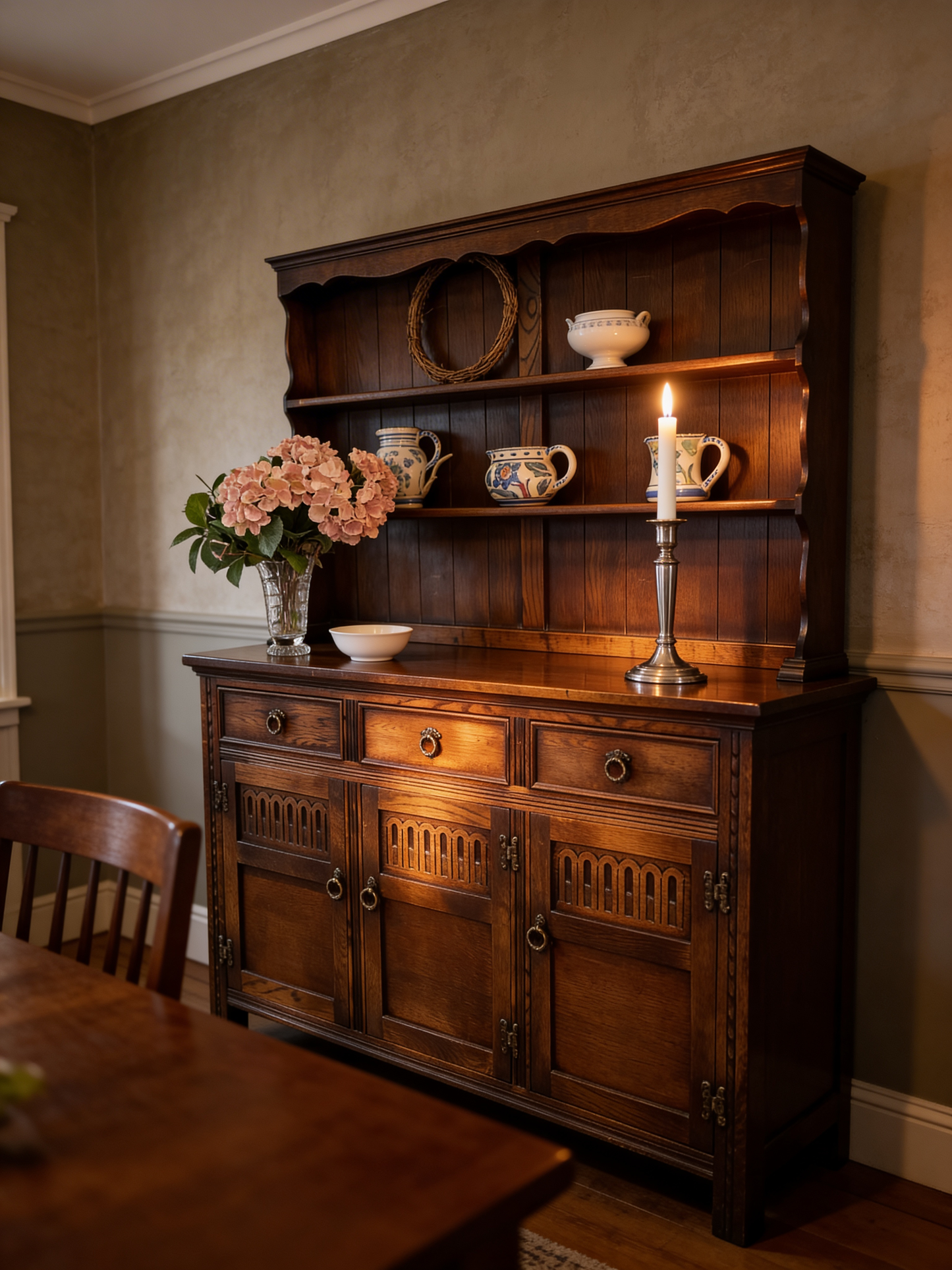 Quality Vintage Oak Dresser Excellent Condition UK Delivery