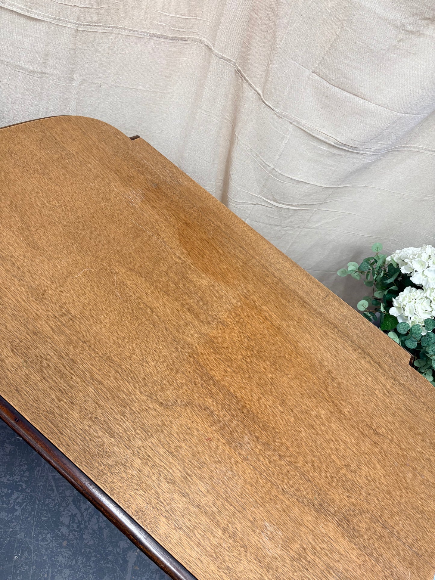 Traditional Victorian Mahogany sofa side / console Table / Desk /Dressing Table