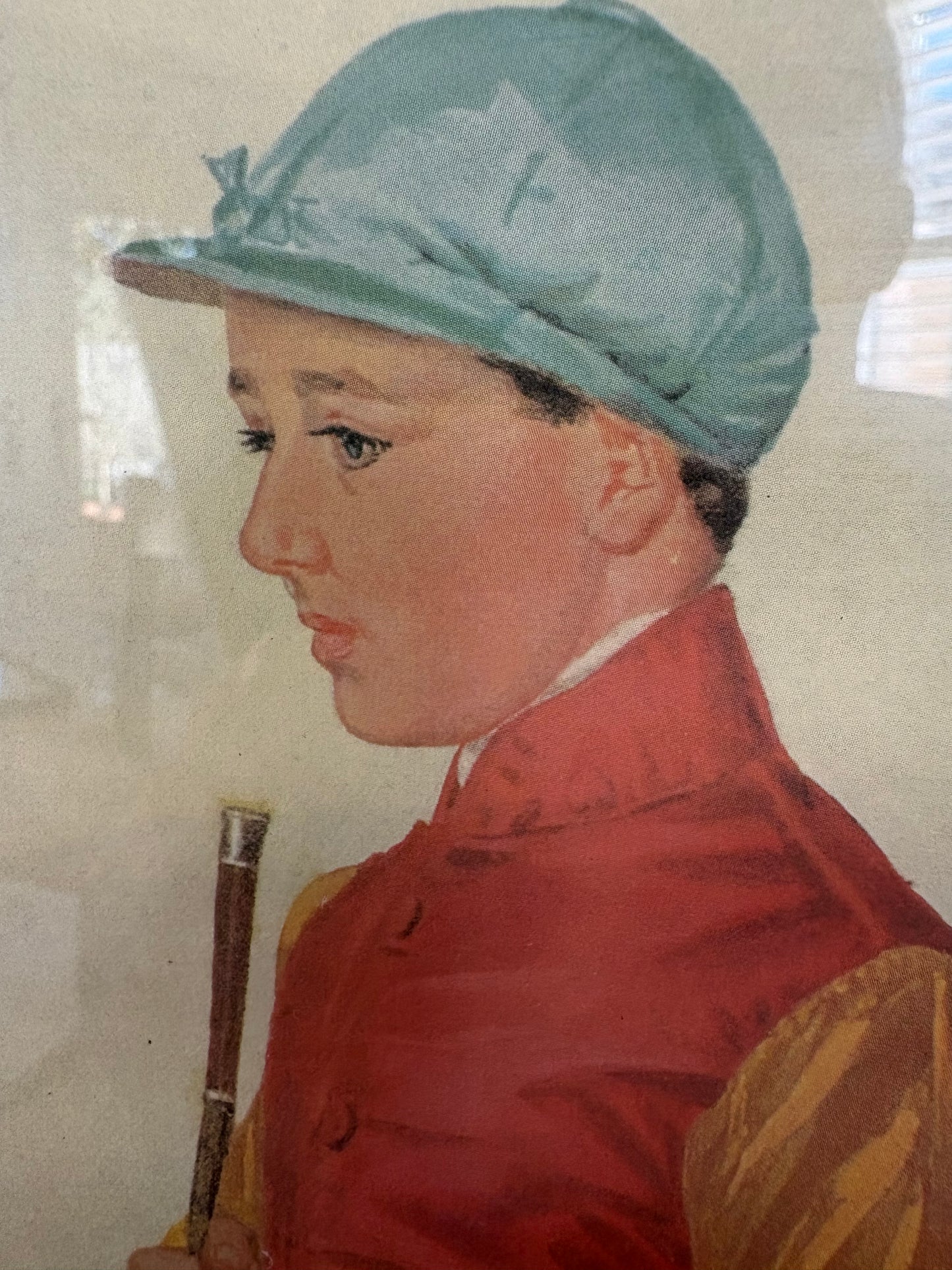 An Old vintage framed Vanity Fair magazine print 1800’s