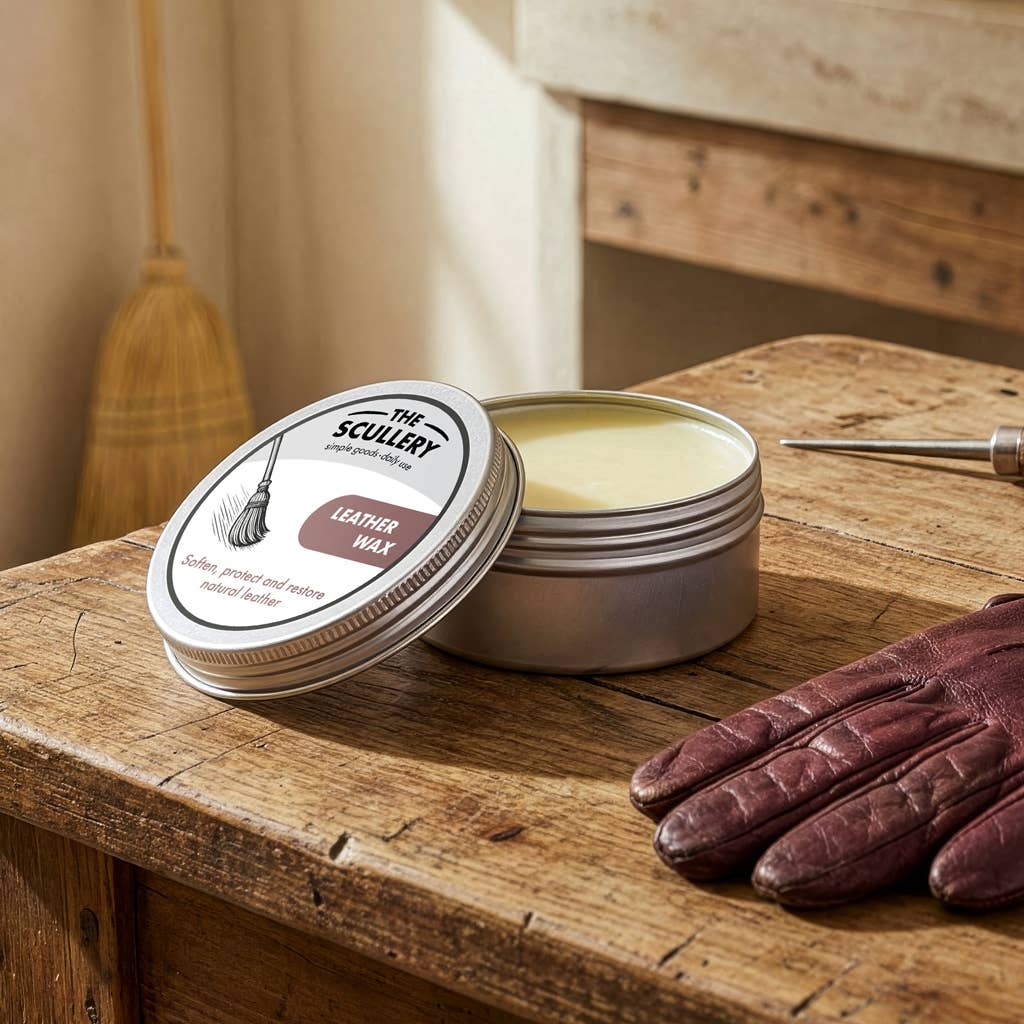 THE SCULLERY - 125G LEATHER WAX
