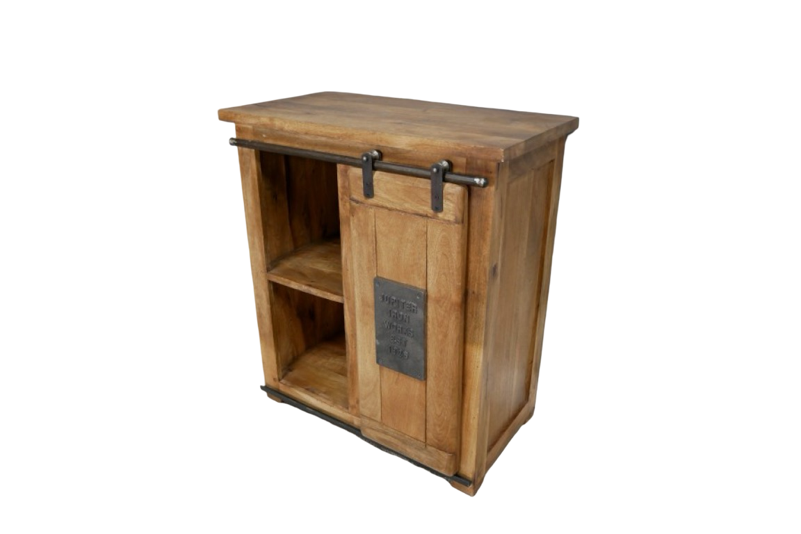Rustic Kitchen Island Type Butchers Prep unit with Storage Underneath