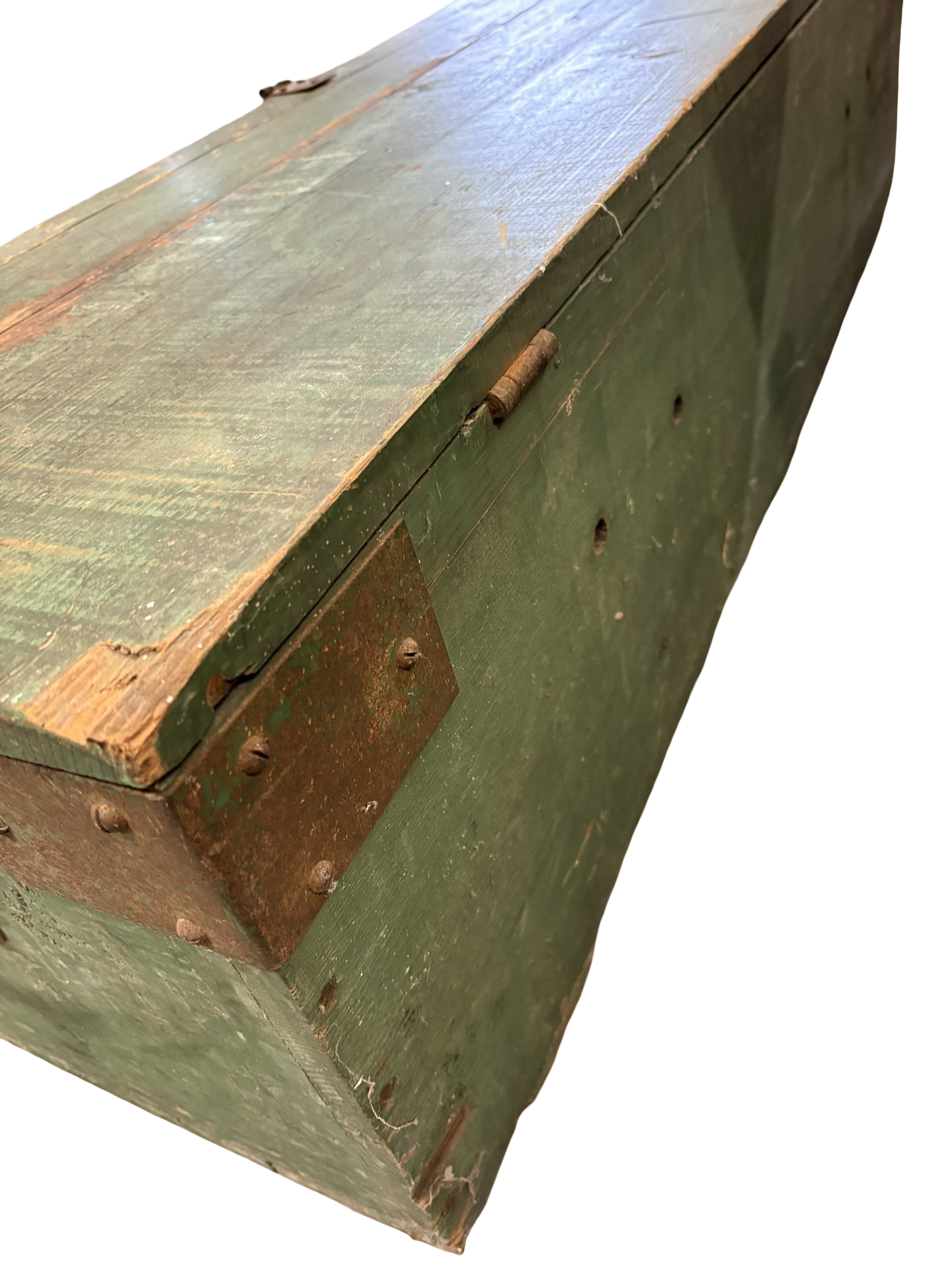 Military WW2 Light Rescue Equipment chest great coffee table and storage