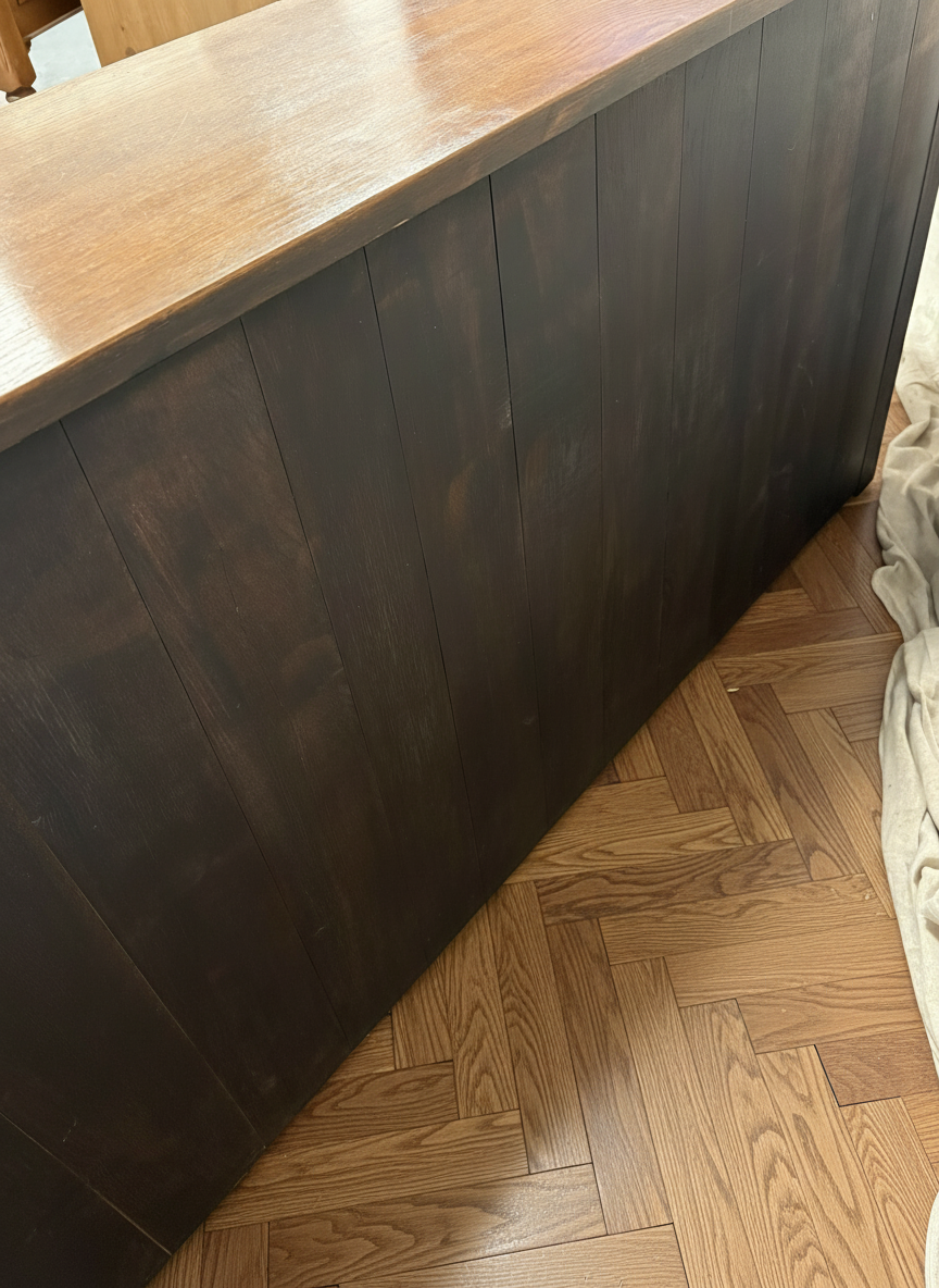 Country house, large, heavy, quality oak sideboard, excellent condition