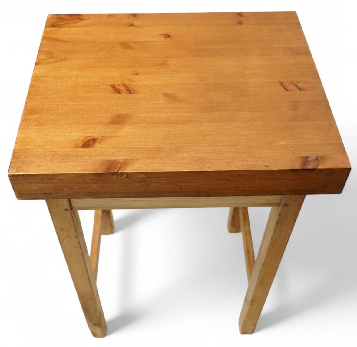 Small Chunky Kitchen Island Butchers Prep unit Freestanding furniture