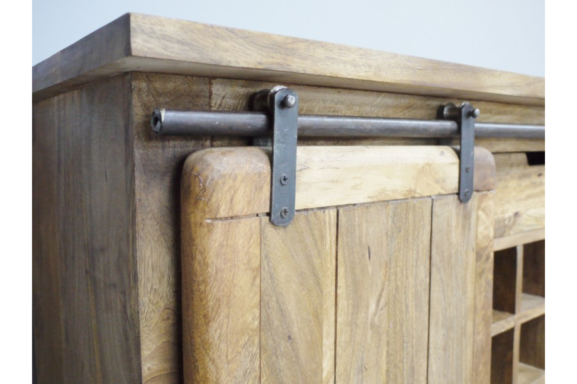 Chunky Kitchen Island Butchers Prep unit with Storage Underneath