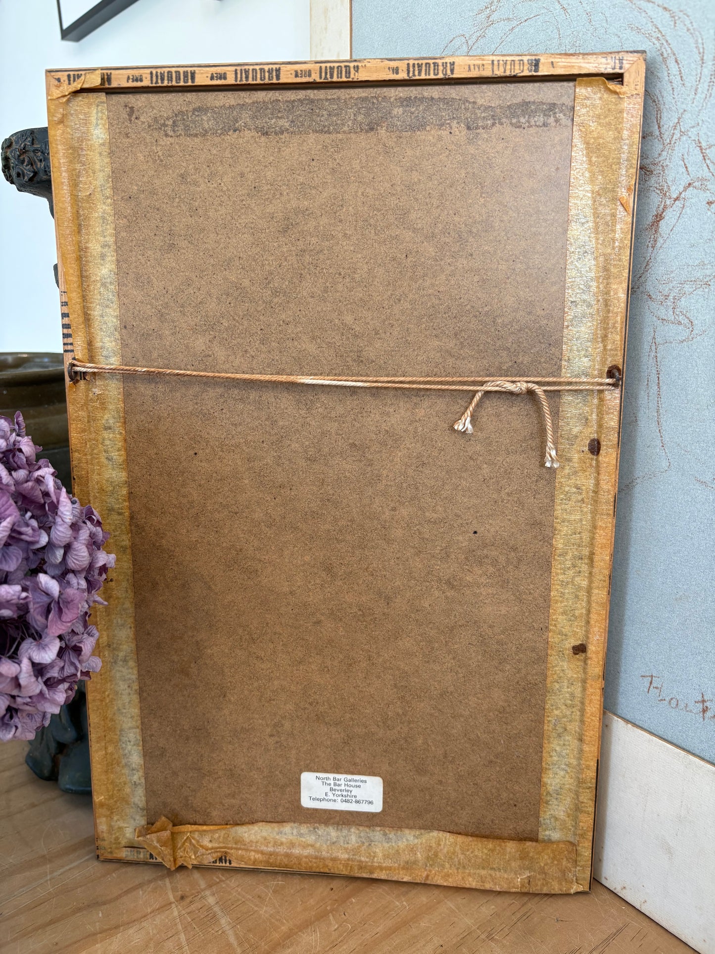 Old vintage framed Vanity Fair magazine print 1800’s