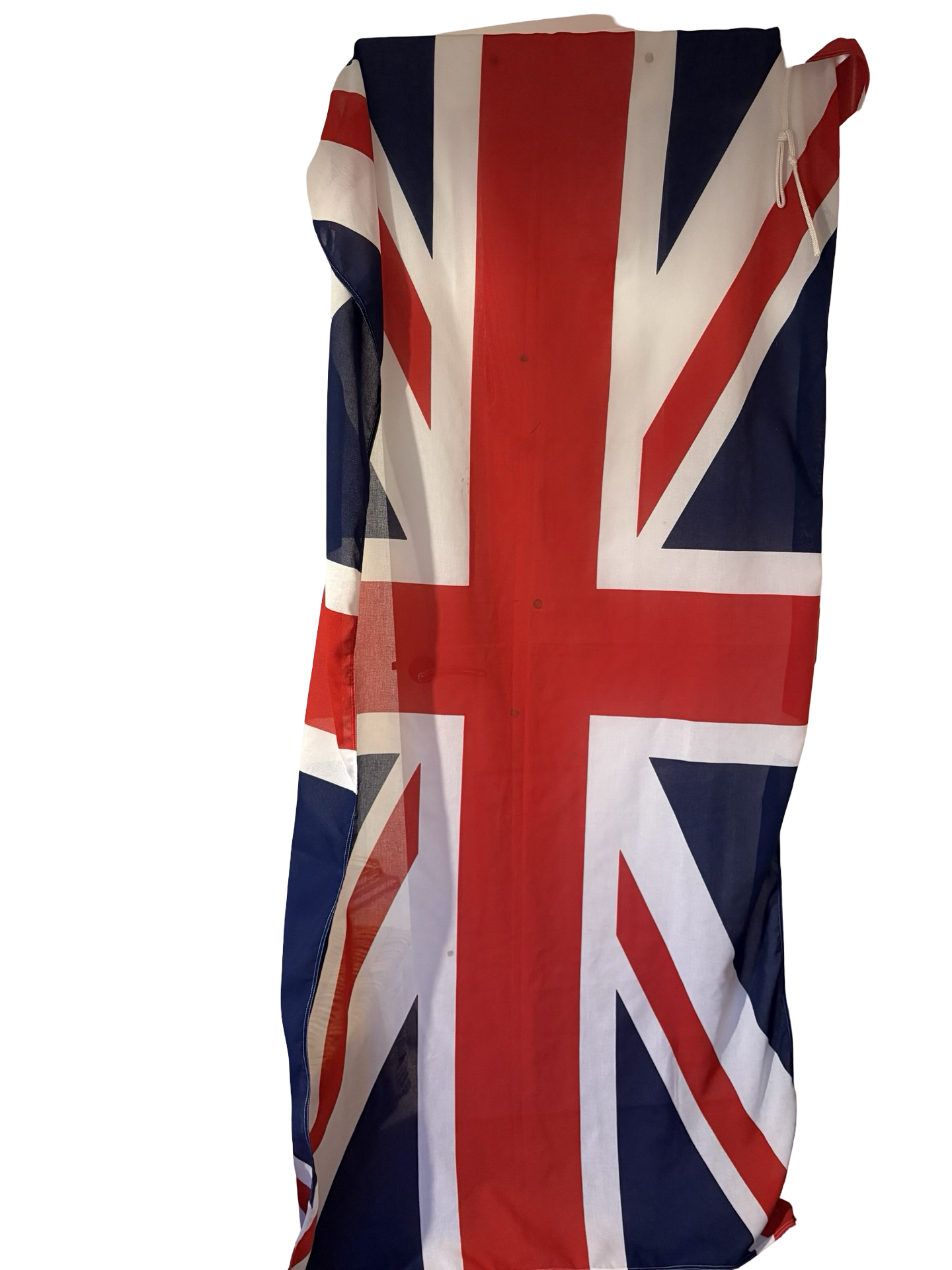 Large Fabric Vintage 76x30” Union Jack with Toggle