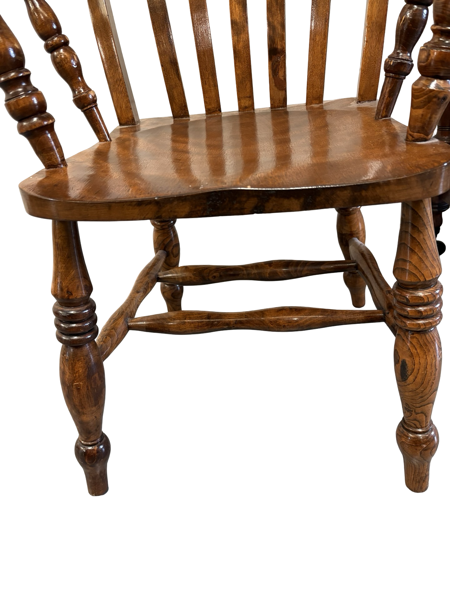 Traditional Beech & Elm Farmhouse Kitchen Chair