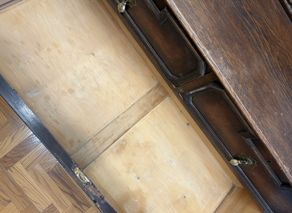 Jacobean revival chest of drawers – quality Edwardian Furniture piece