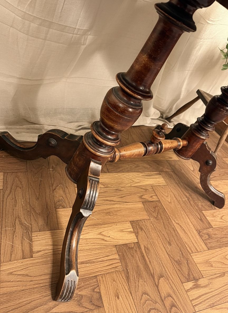 Traditional Victorian Mahogany sofa side / console Table / Desk /Dressing Table