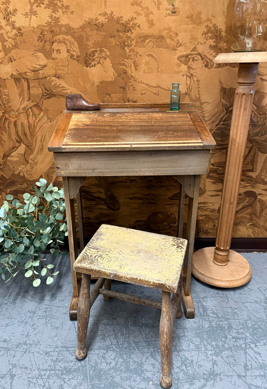 Vintage Childs Study Desk Solid Wood Excellent item - Delivery available