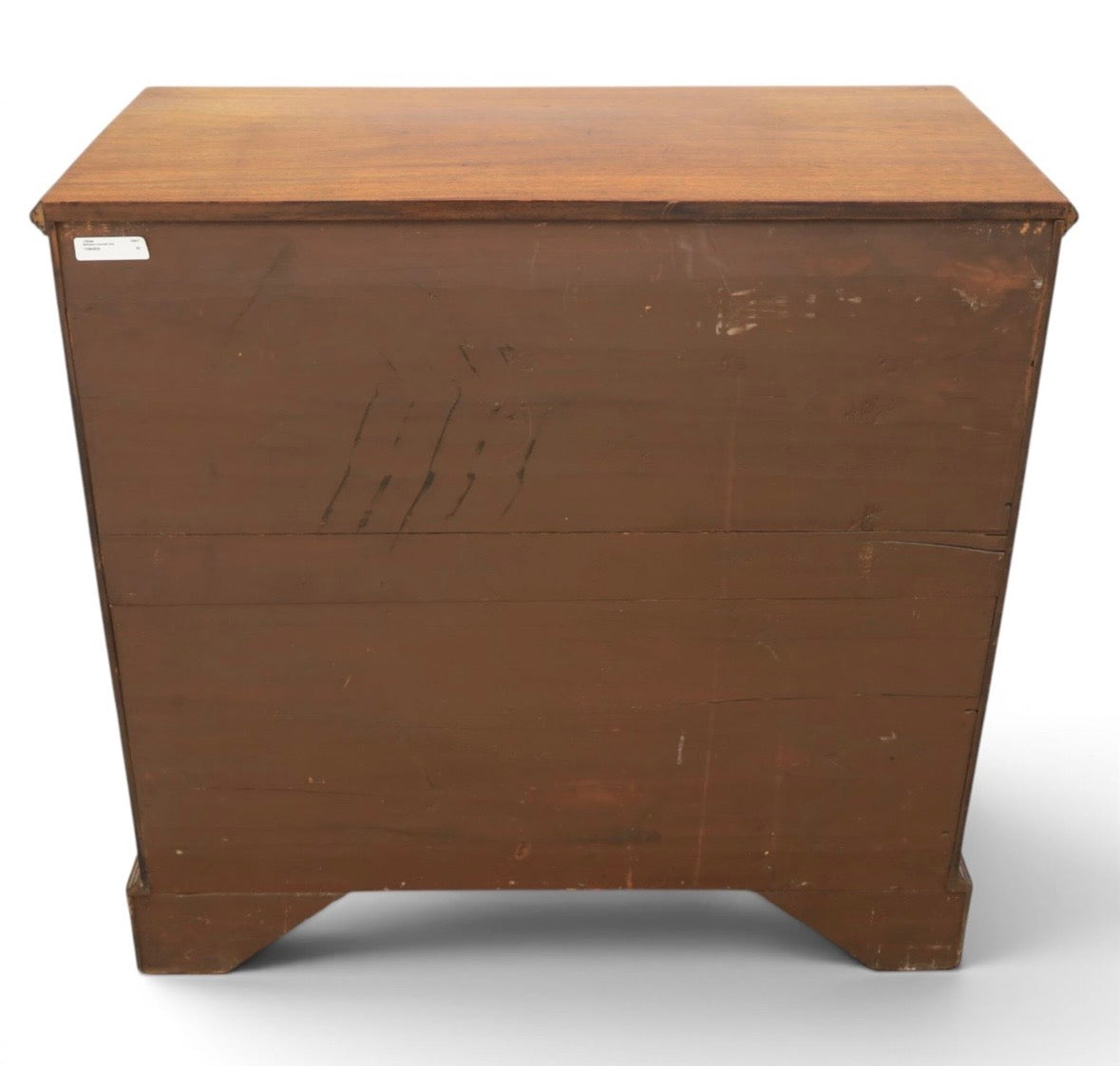Early 20th century Georgian design walnut kneehole desk