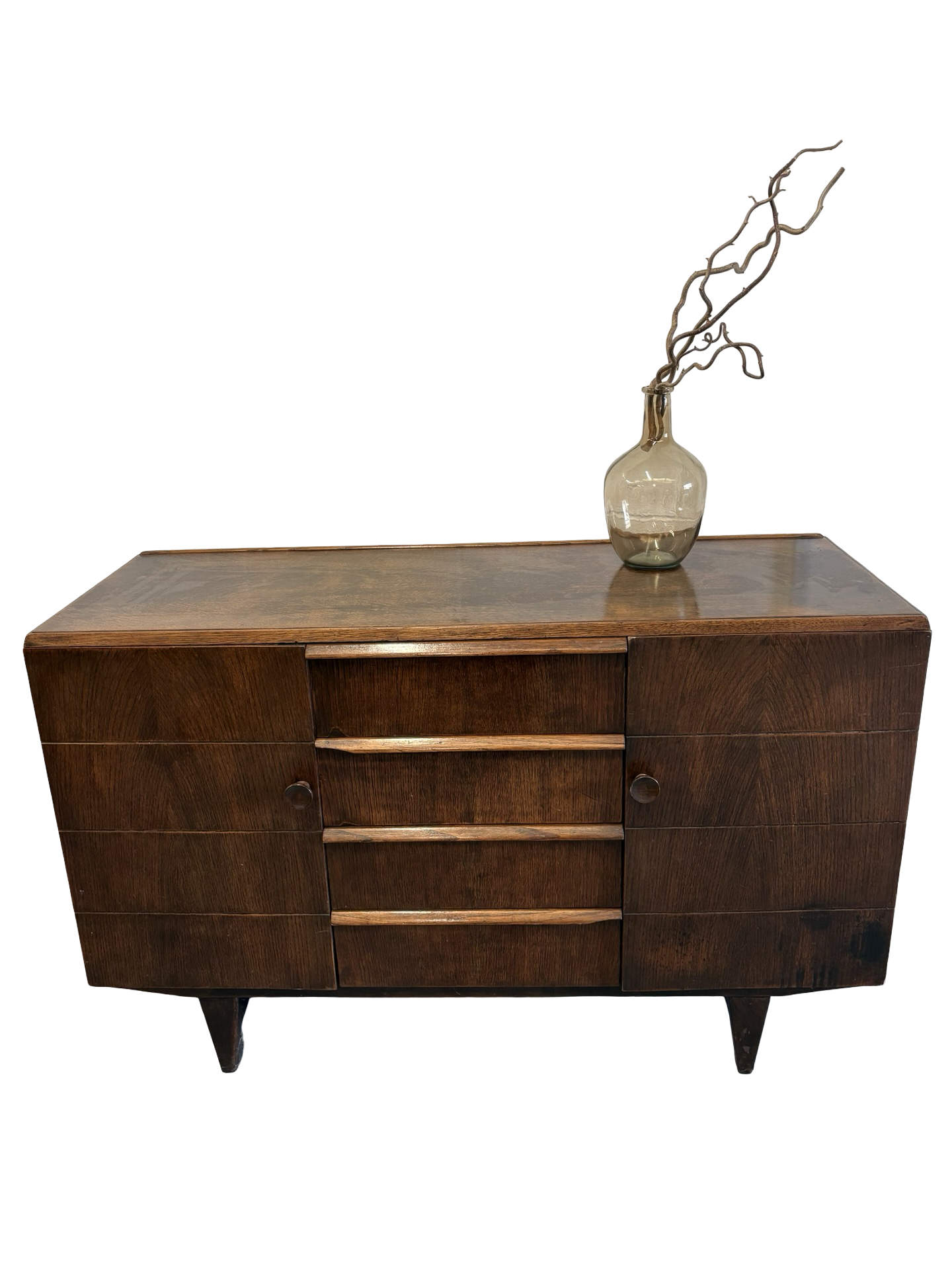 Art Deco Oak sideboard / Dresser Sleek Classic Period Design Delivery available