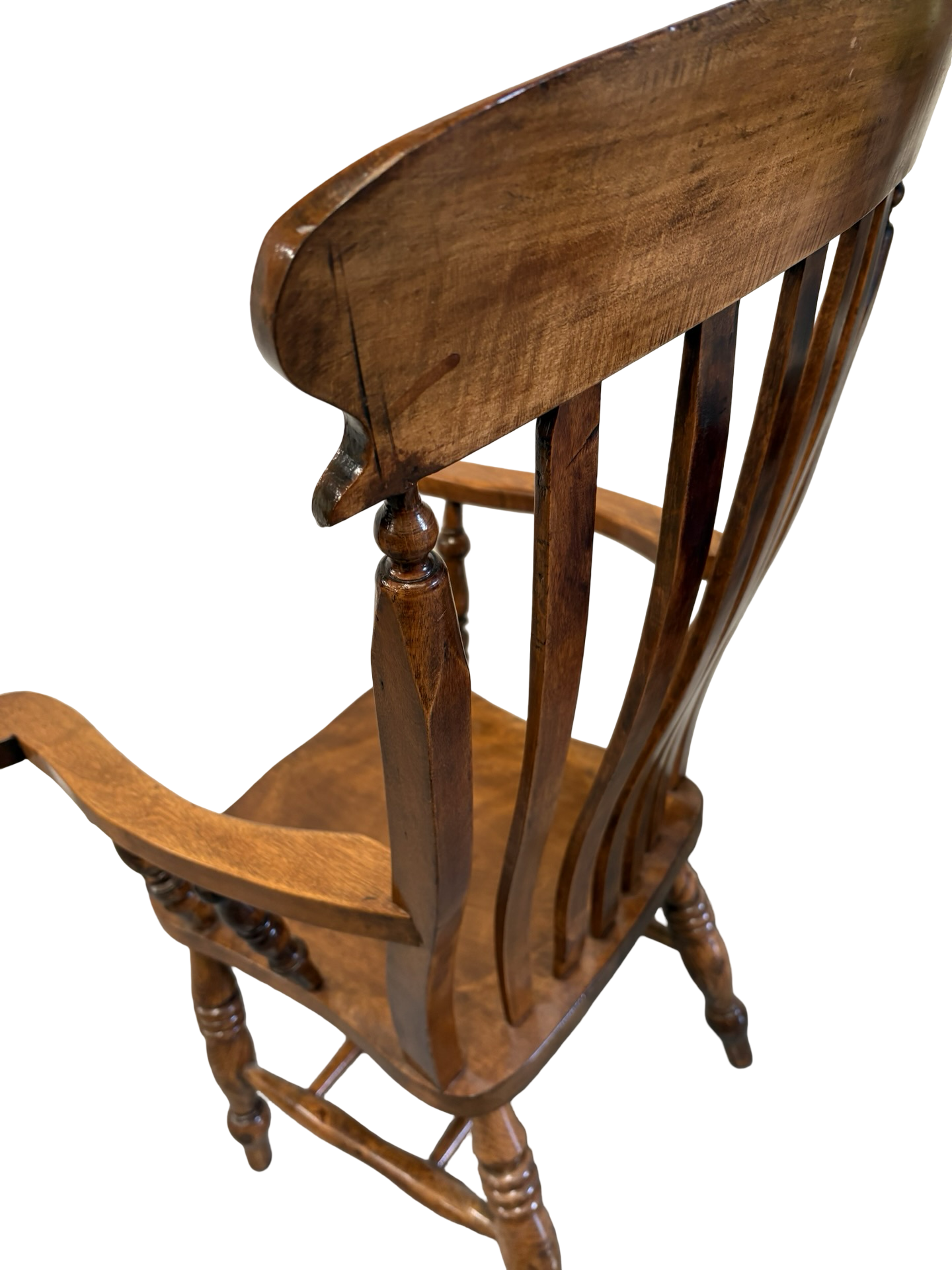 Traditional Beech & Elm Farmhouse Kitchen Chair