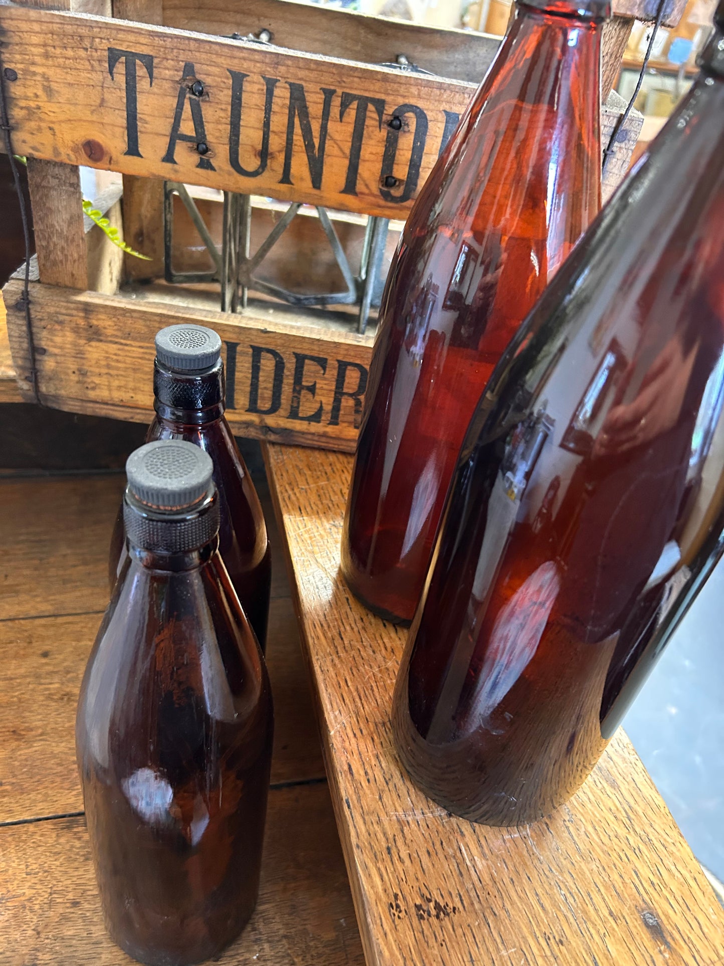 Taunton Cider drinks crate 1930s genuine original excellent item