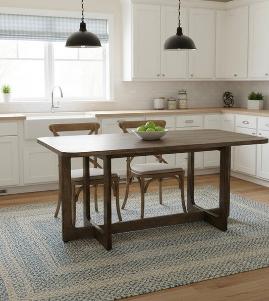 Classic Simple Modern Country Design 4-6 seater kitchen dining table