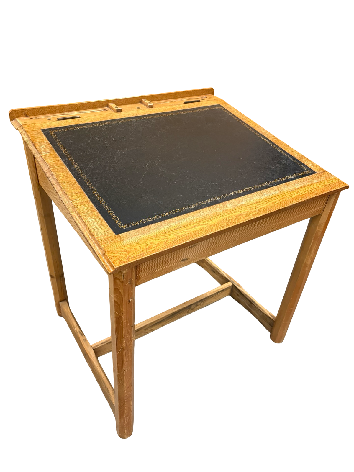 Victorian Pine Library Writing Study Desk - Compact home office