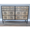 Vintage Style Multi Drawer effect Sideboard Storage Cupboard