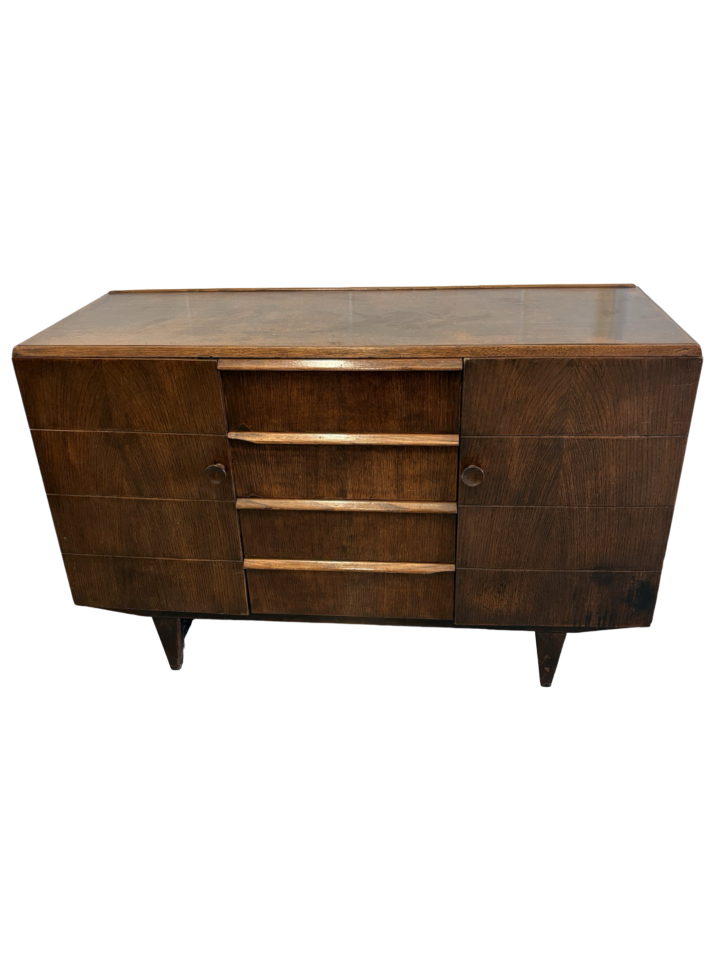 Art Deco Oak sideboard / Dresser Sleek Classic Period Design Delivery available