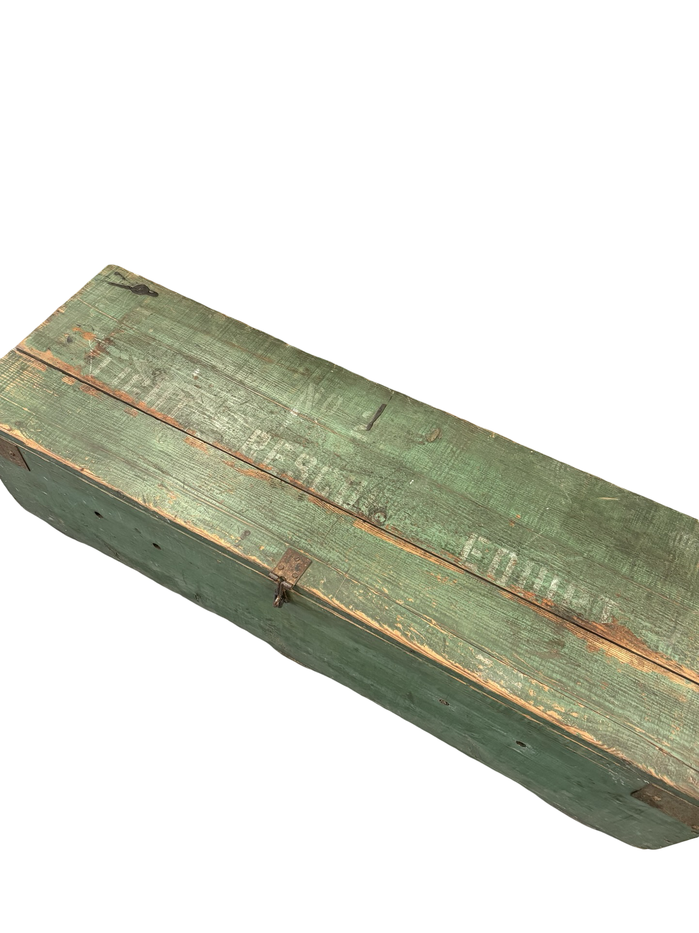 Military WW2 Light Rescue Equipment chest great coffee table and storage