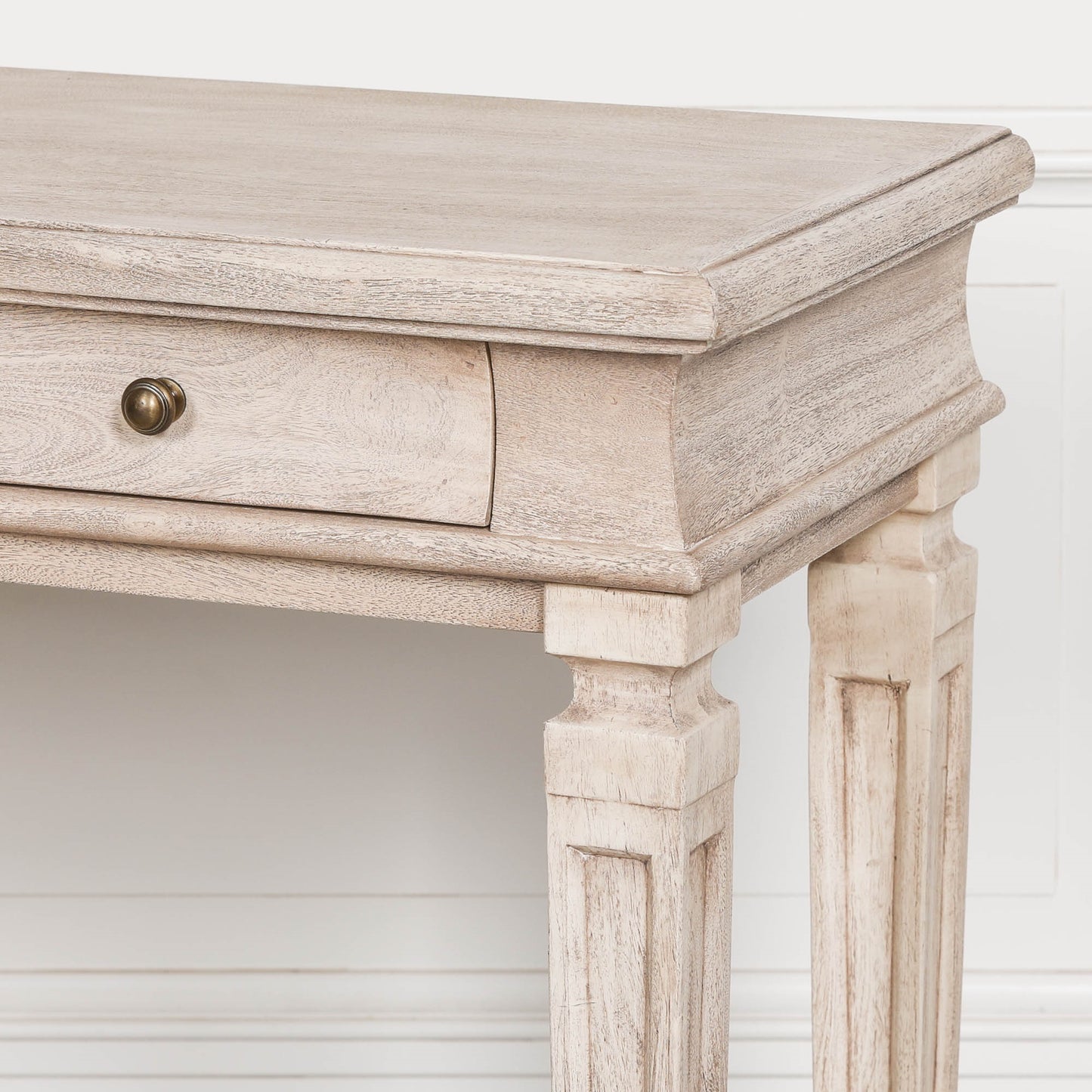 Acacia 4 Drawer Breakfront Console Table