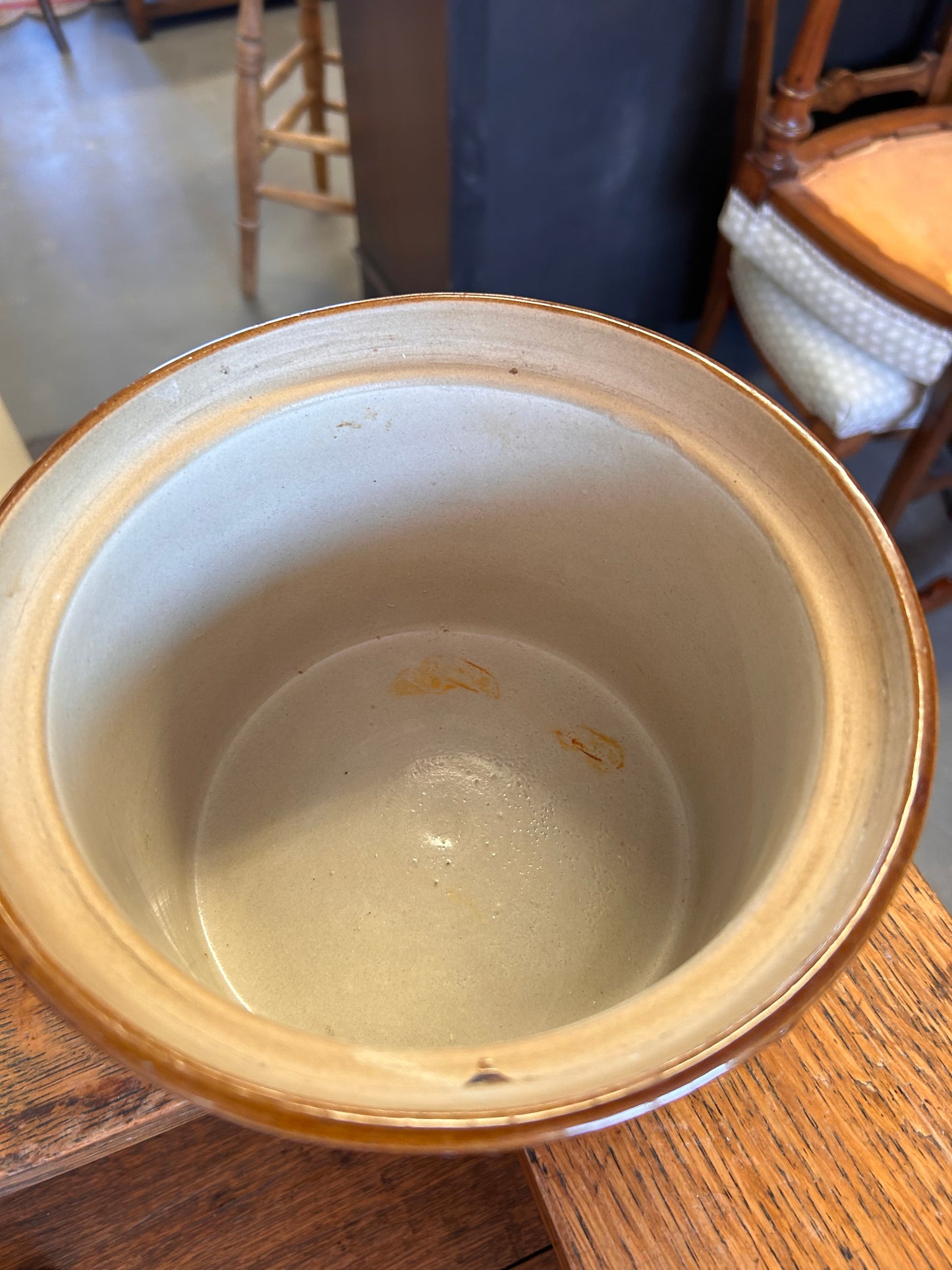 Vintage Brown Stoneware Glazed Denby Casserole dish