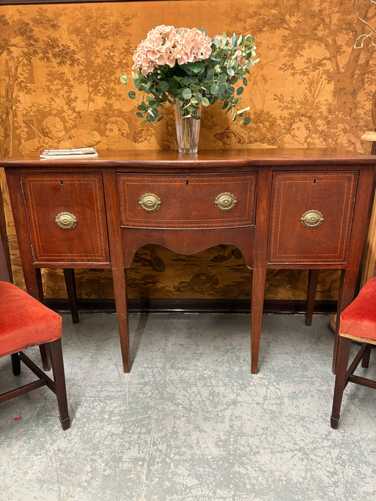 Country House Antique Georgian Mahogany sideboard Console table cupboard