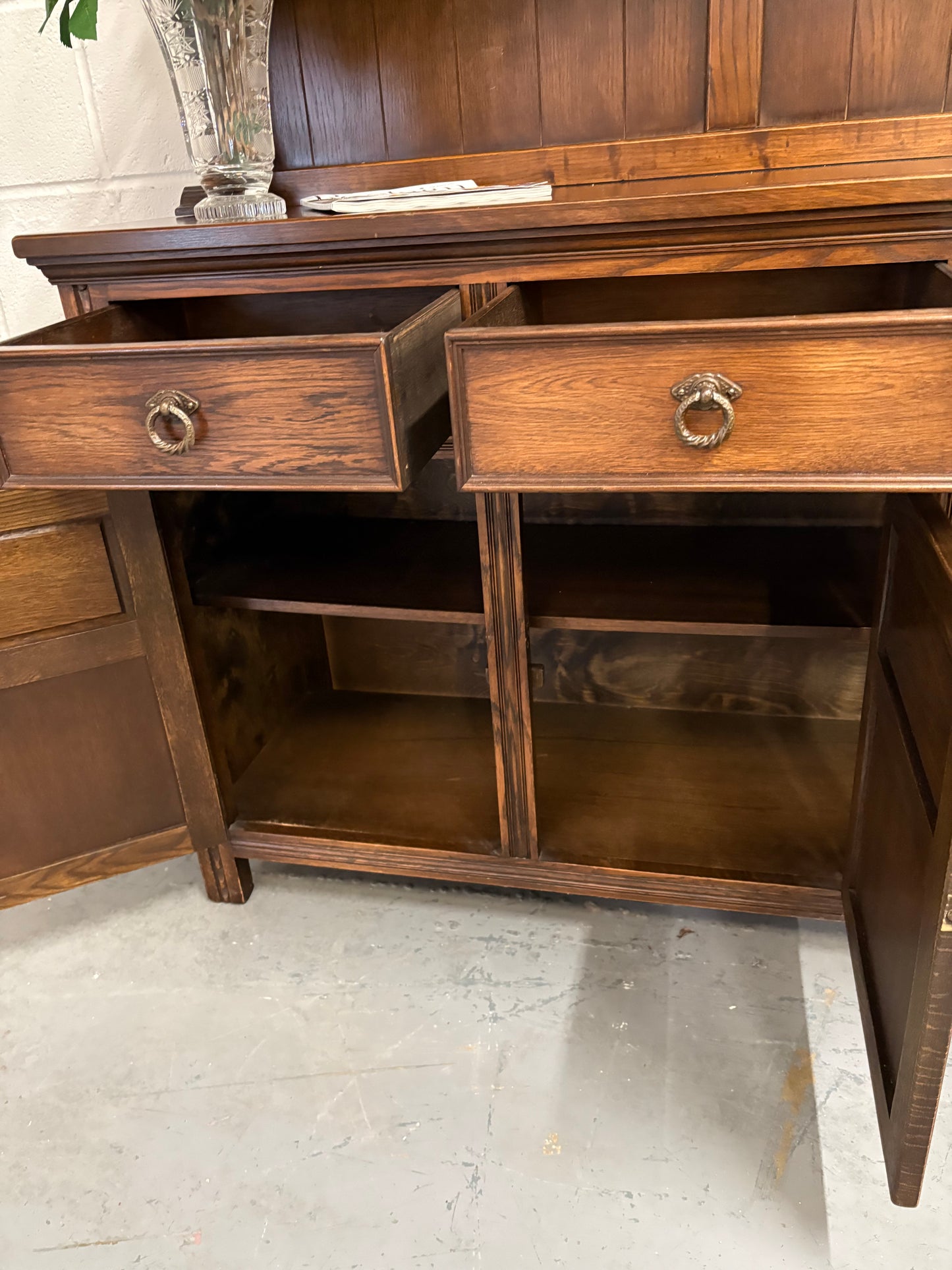 Quality Vintage Oak Dresser Excellent Condition UK Delivery