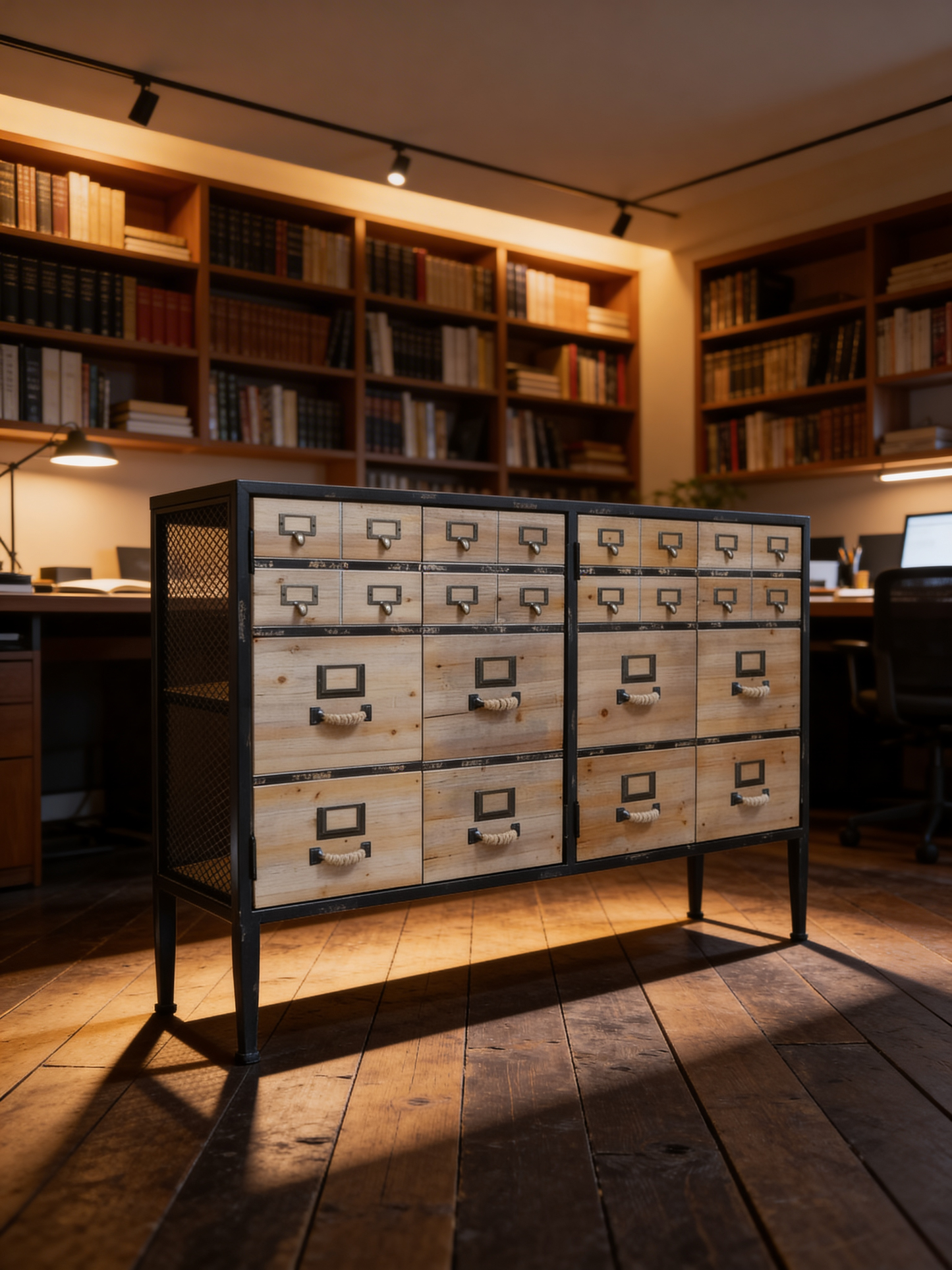 Multi Index Drawer effect cupboard / cabinet with spacious storage compartments