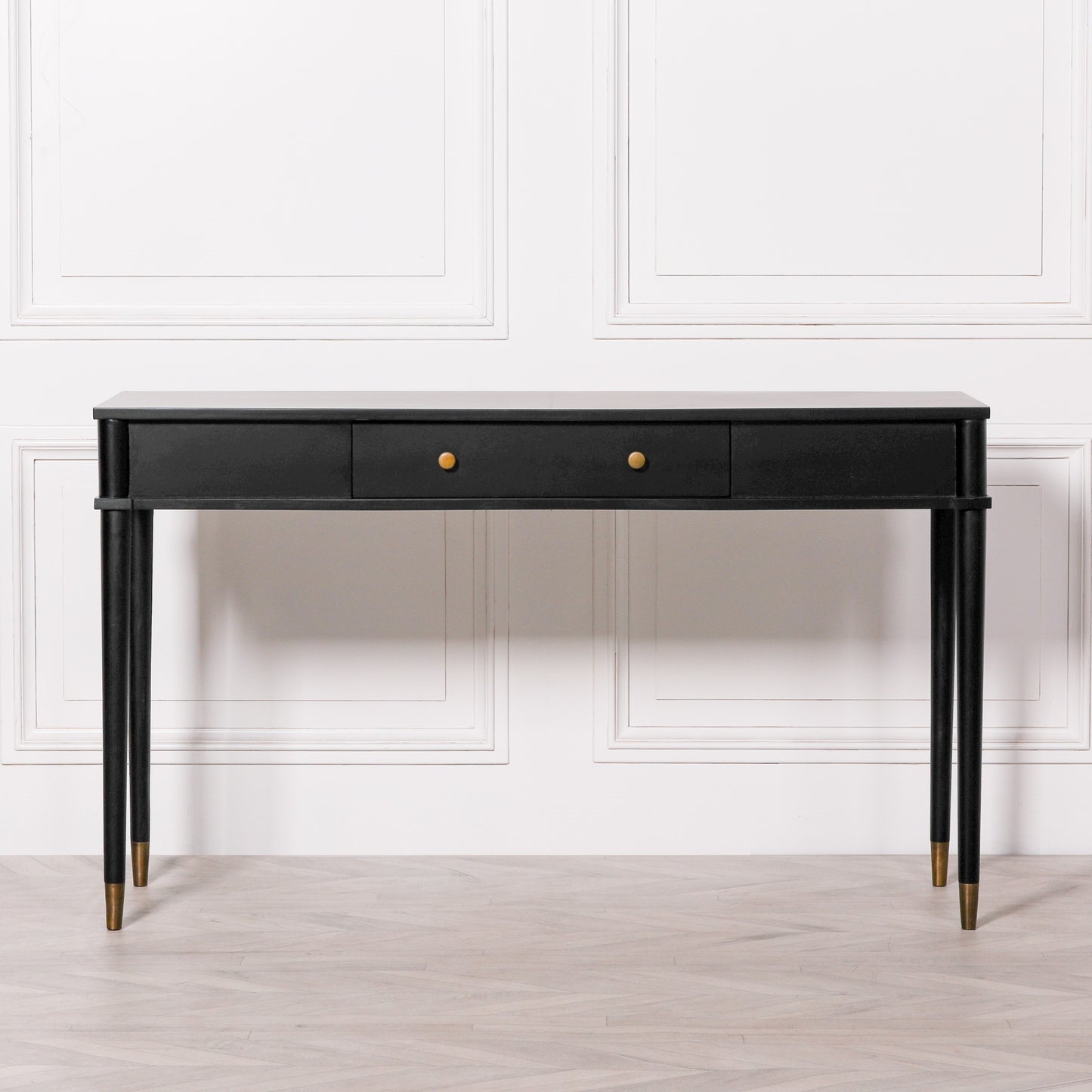 Black Painted Console Table simply elegant design