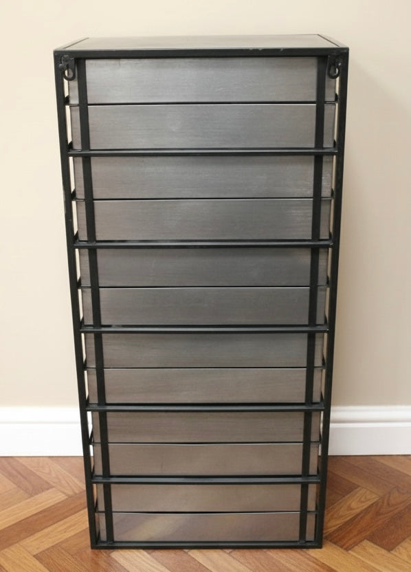 Industrial Metal office drawers paperwork filing cabinet storage