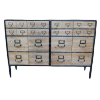 Vintage Style Multi Drawer effect Sideboard Storage Cupboard