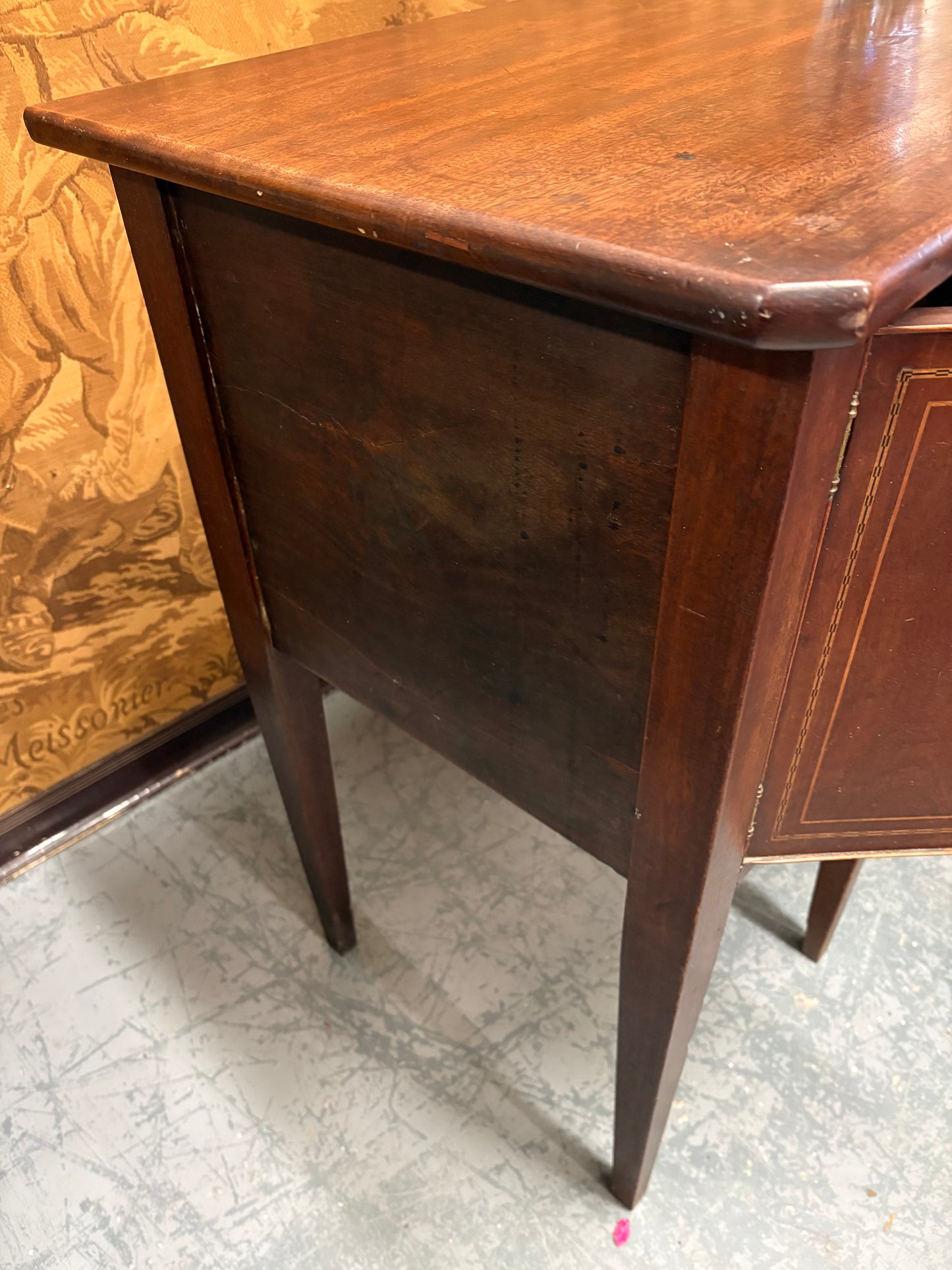 Country House Antique Georgian Mahogany sideboard Console table cupboard