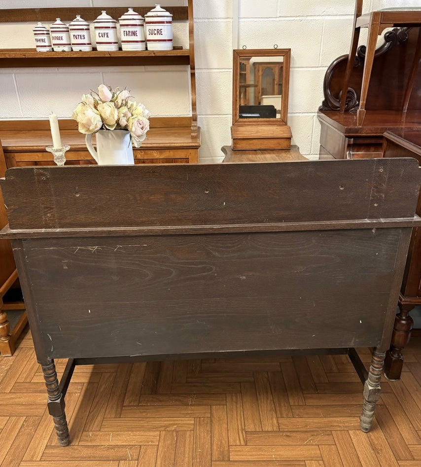 Jacobean revival chest of drawers – quality Edwardian Furniture piece