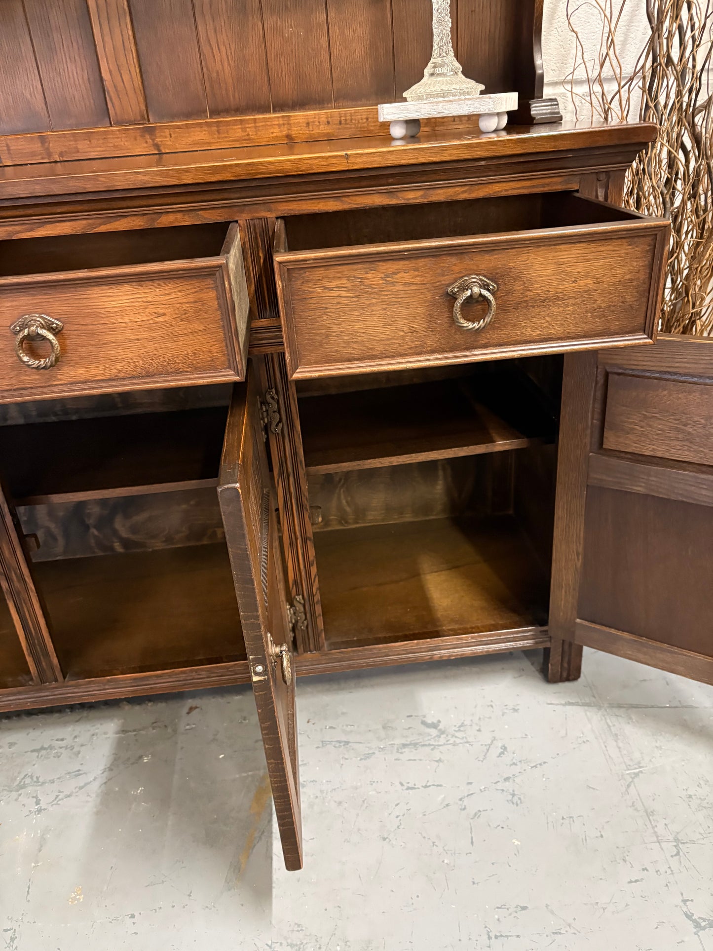 Quality Vintage Oak Dresser Excellent Condition UK Delivery