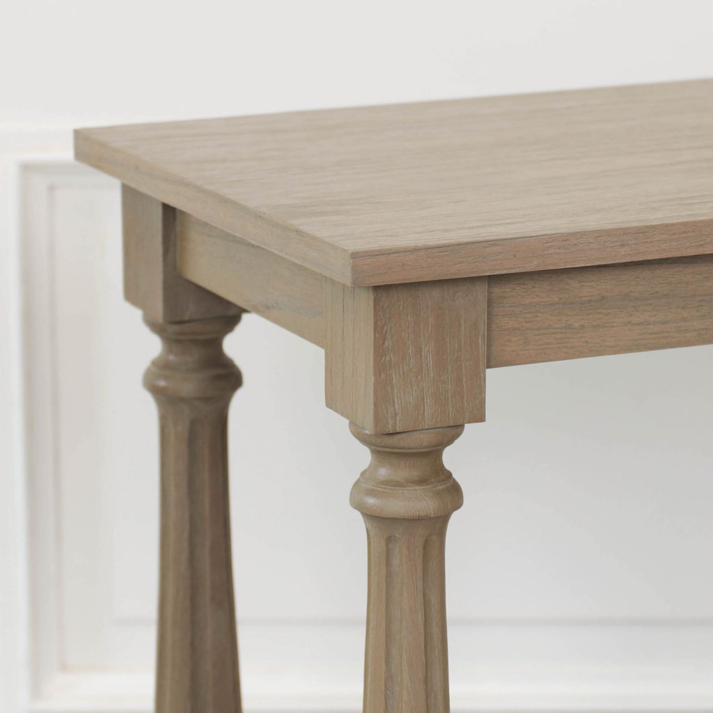 Quality Rustic Wooden Farmhouse Console Table UK Delivery