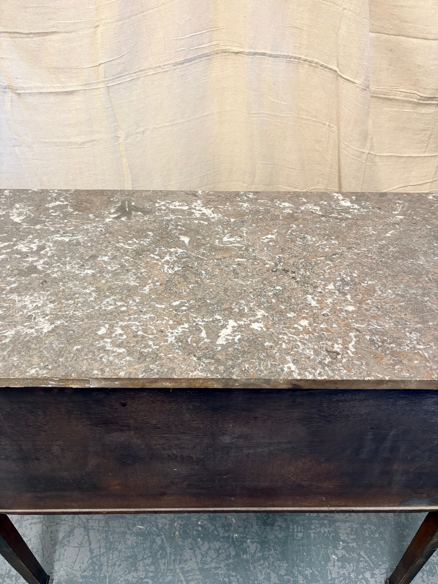 Beautiful Victorian Mahogany Marble Topped Washstand - table console